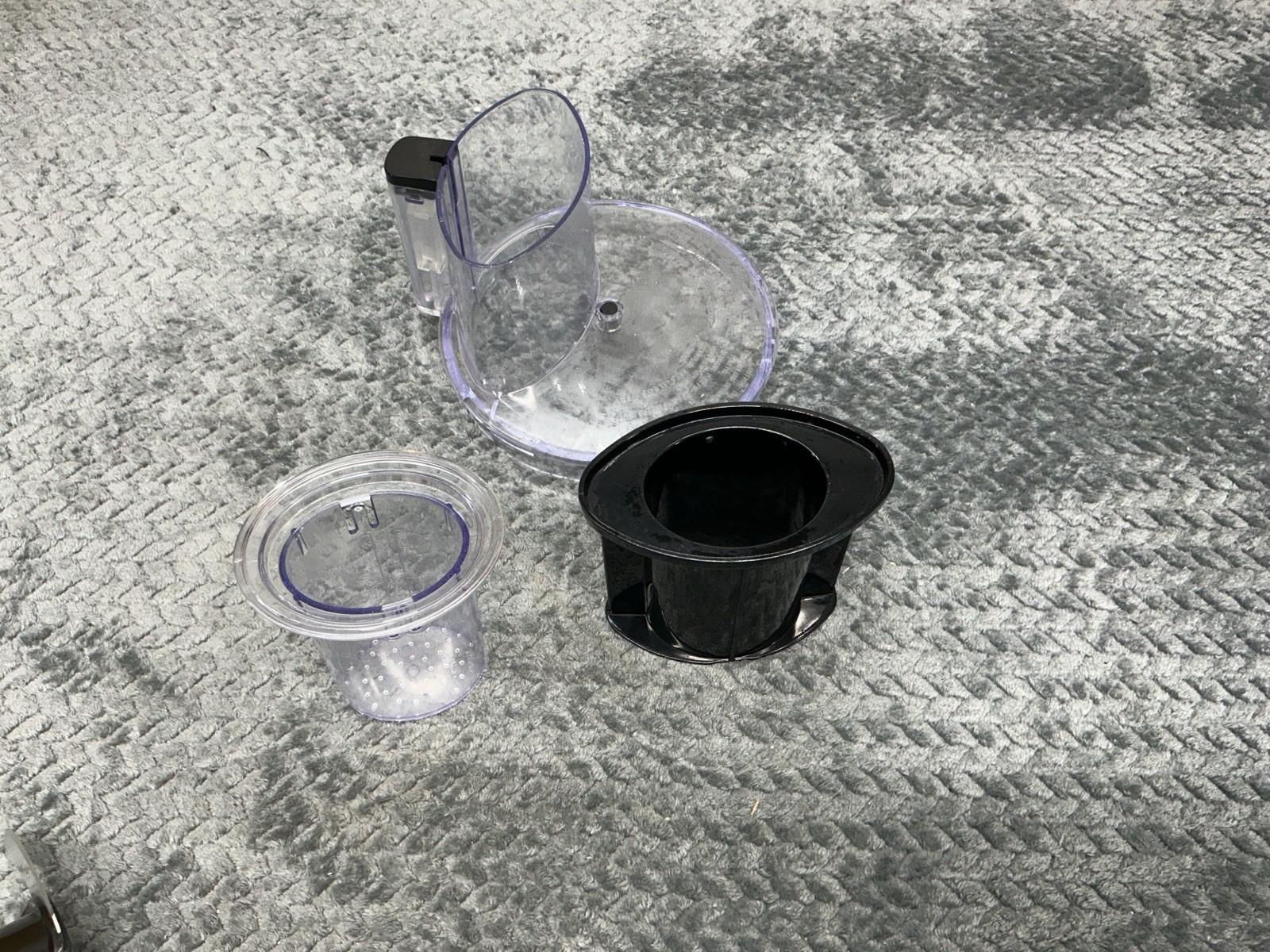 Oster FPSTFP1355 Food Processor Lid Large & Small Food Pushers OEM