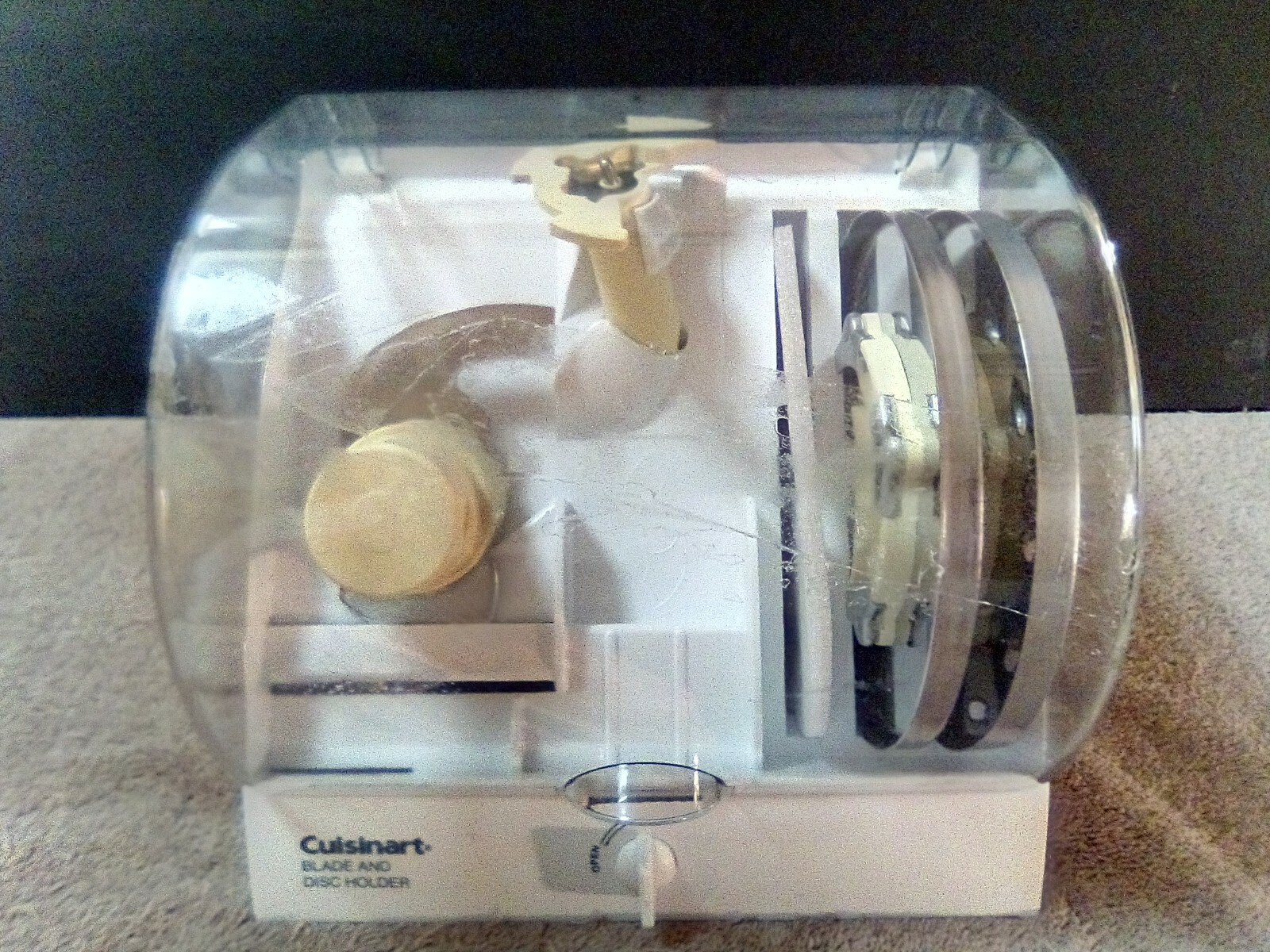 Cuisinart ® Blade & Disc Holder With One Blade Two Discs Universal Post