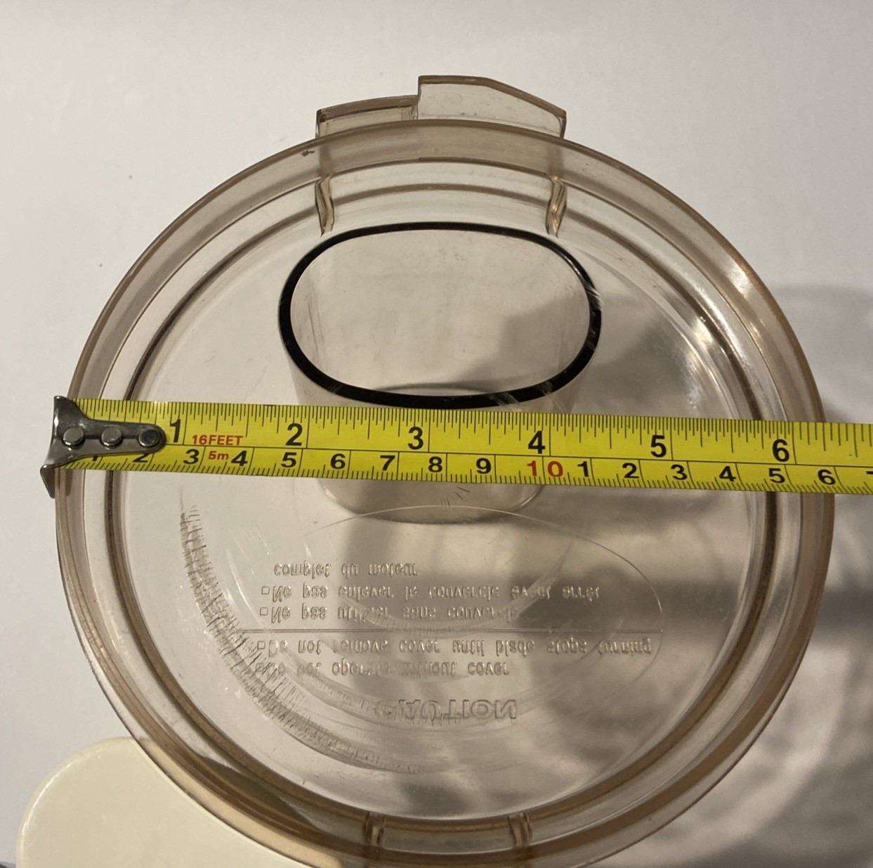 Cuisinart CFP Part Lid And Pusher, CFP-4, CFP-5, CFP-5A, CFP-9