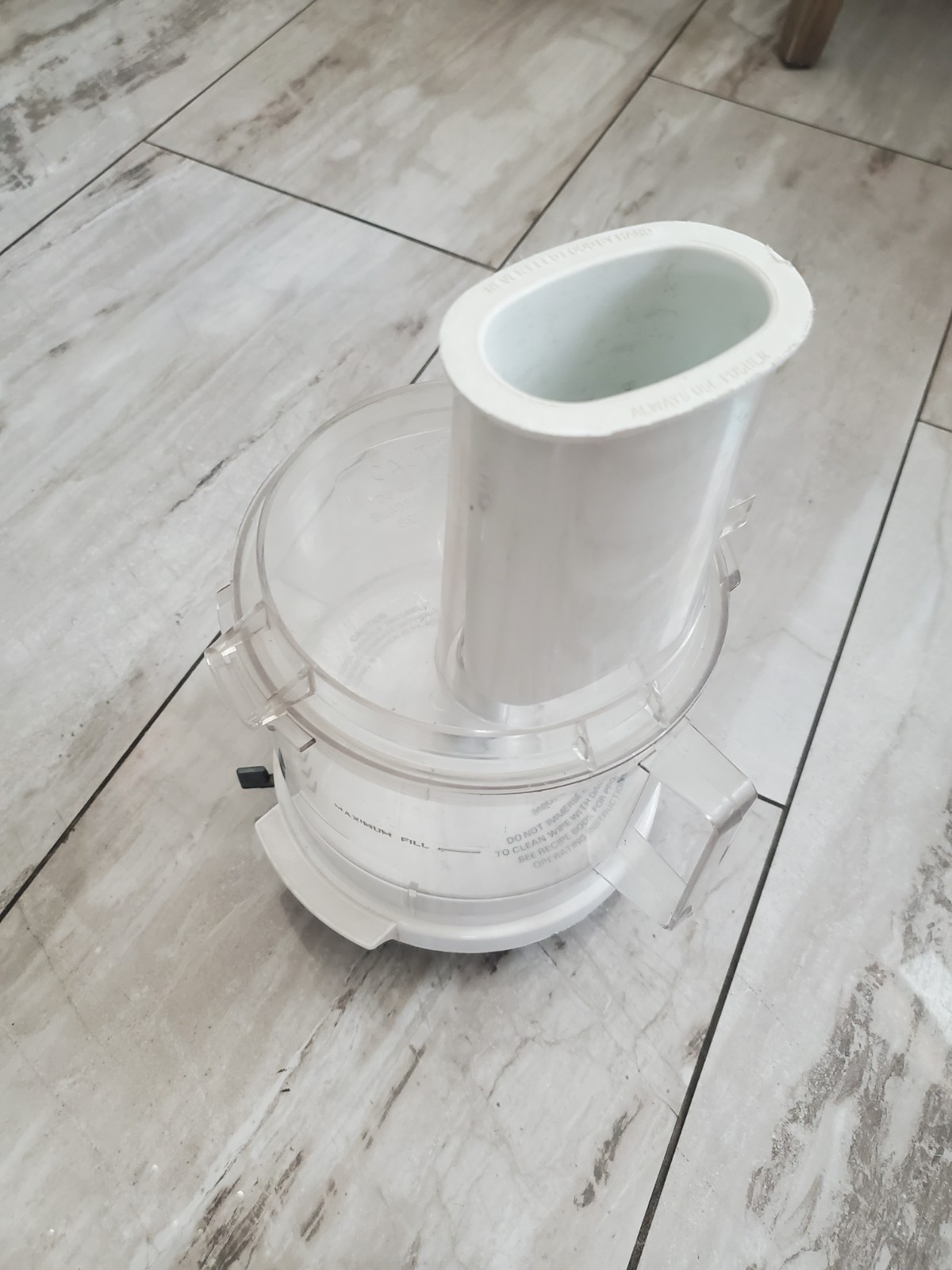 Built-in NuTone Food Center Food Processor Model 256N