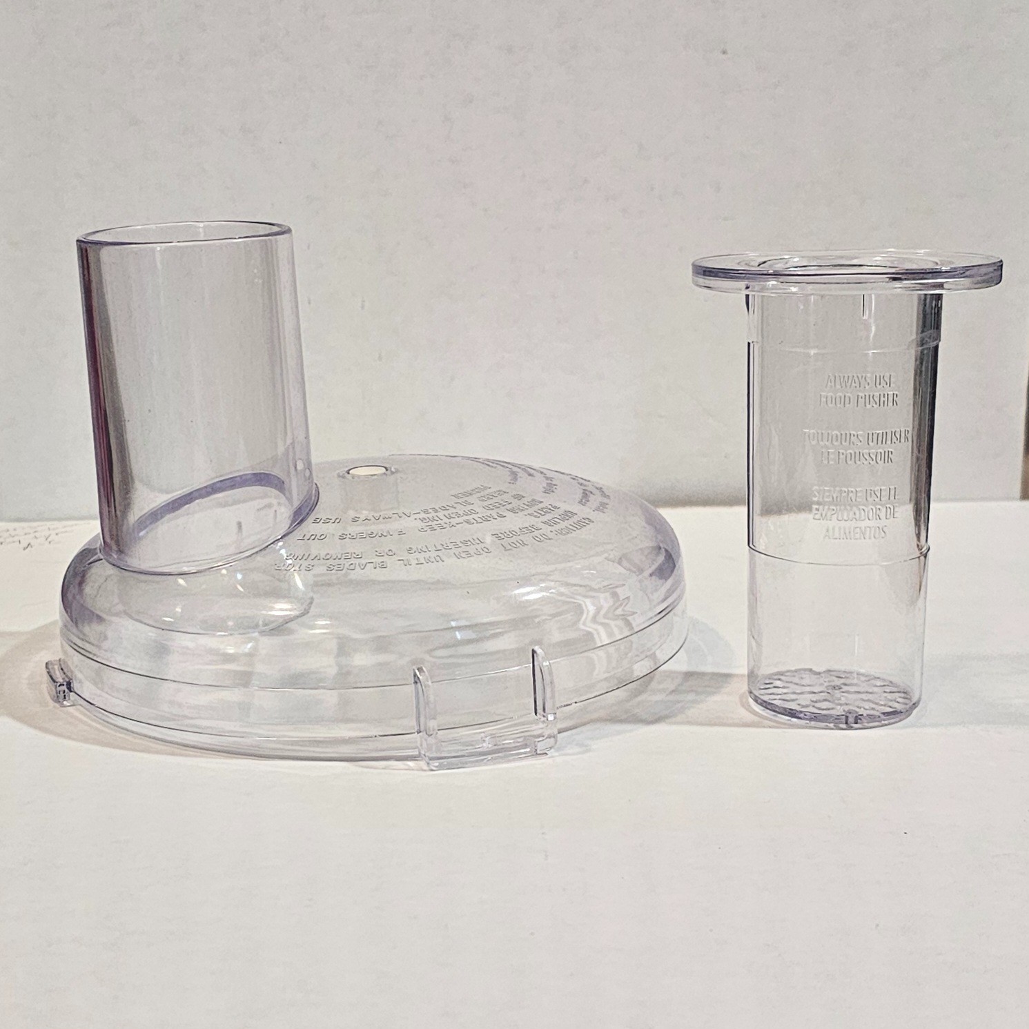 Black & Decker Power Pro Plus Food Processor II FP1510 LID & PUSHER