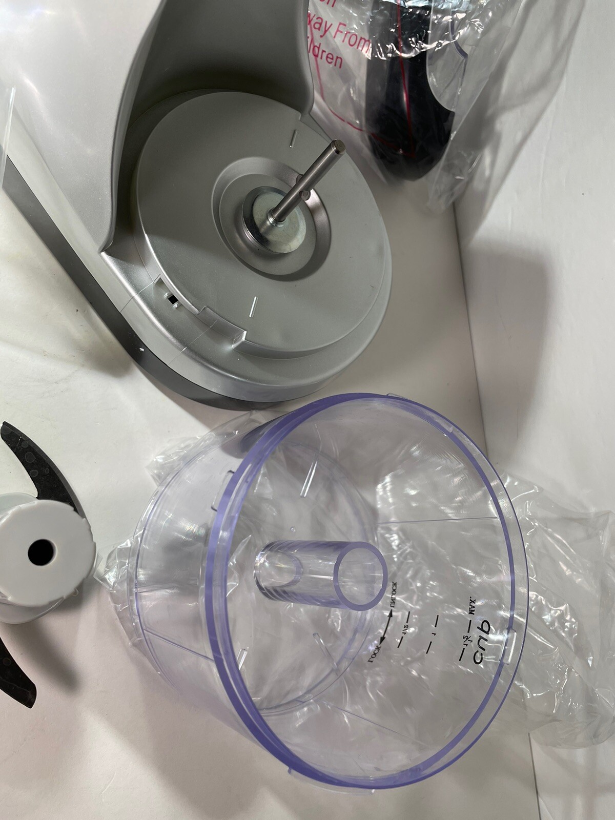 Parini Multifunction Food Processor/Blender NDJ-208 CHOPS/DICES/SHREDS NOB