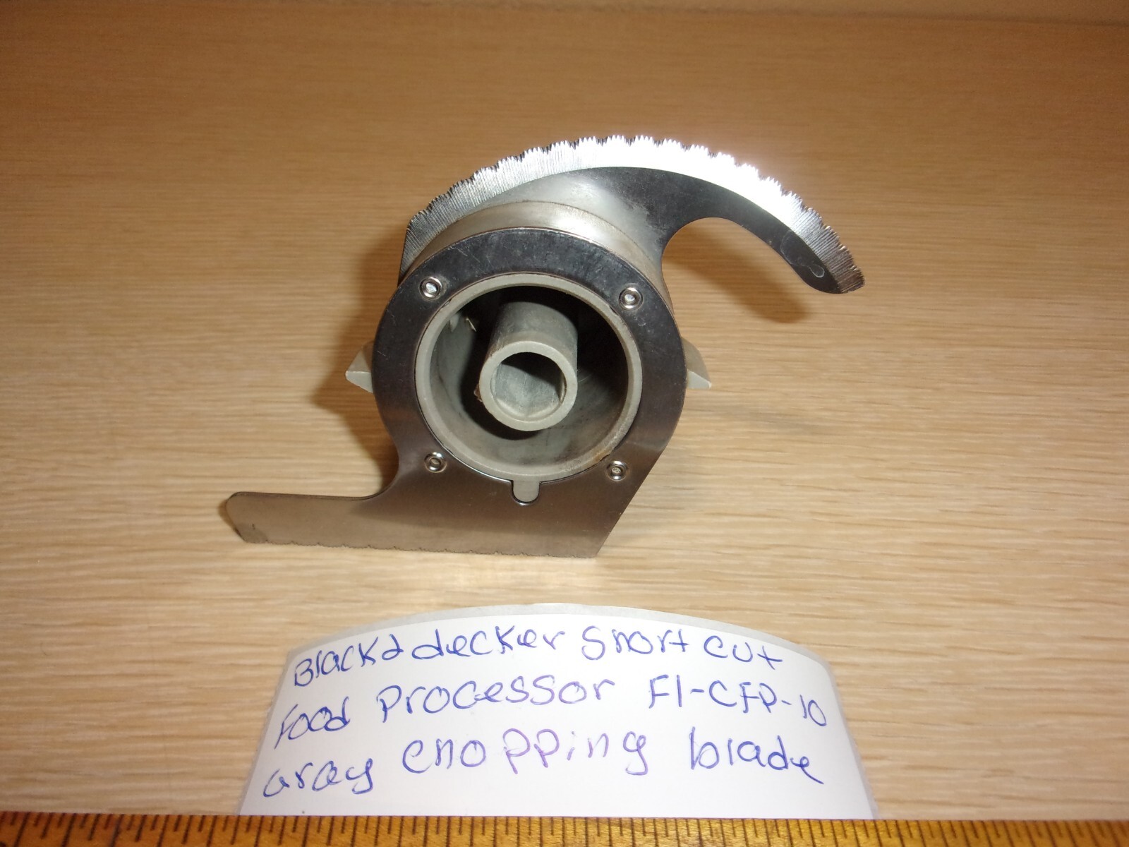 BLACK AND DECKER SHORTCUT FOOD PROCESSOR F1-CFP-10 GRAY CHOPPING BLADE