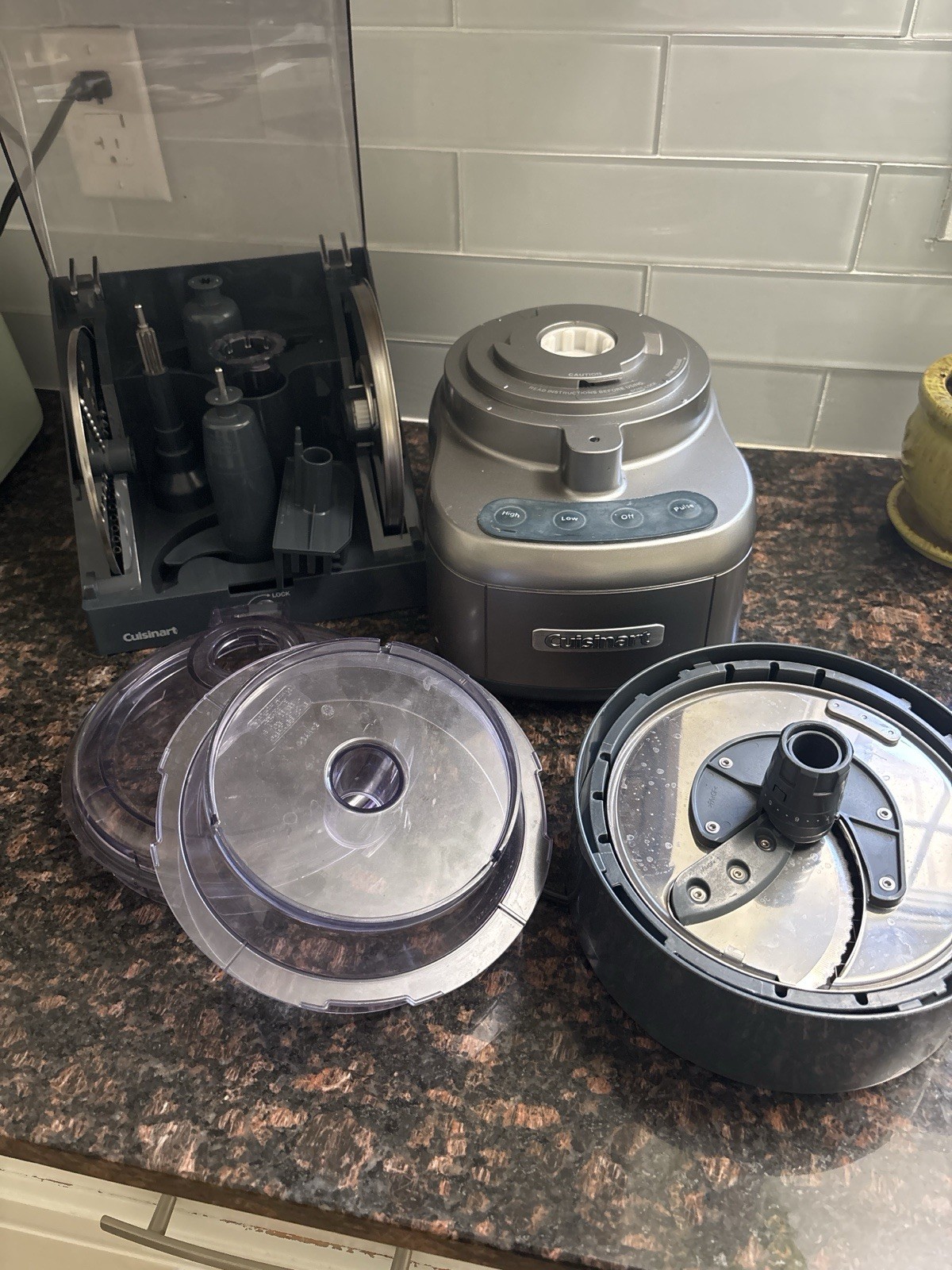 Cuisinart FP-13DGM Elemental 13 Cup Food Processor PARTIAL – Missing Work Bowl