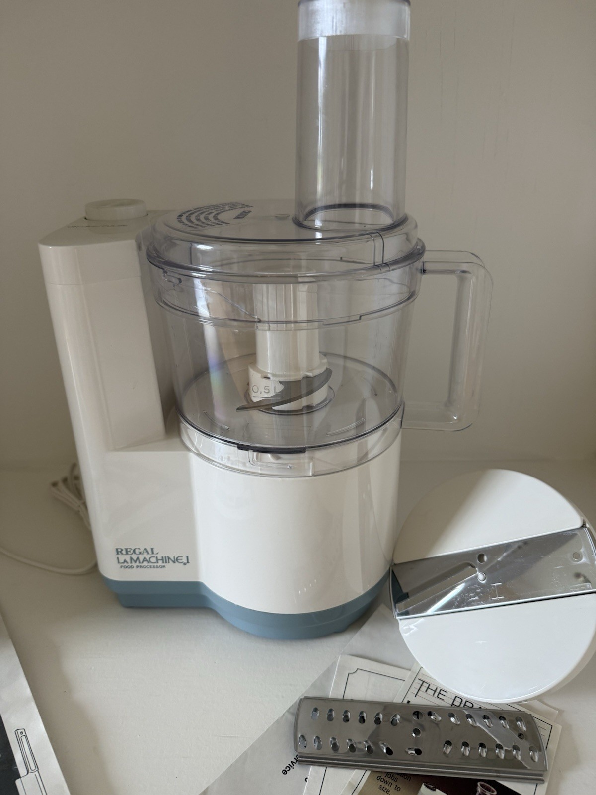 La Machine 1 Regal Food Processor Model V813 New