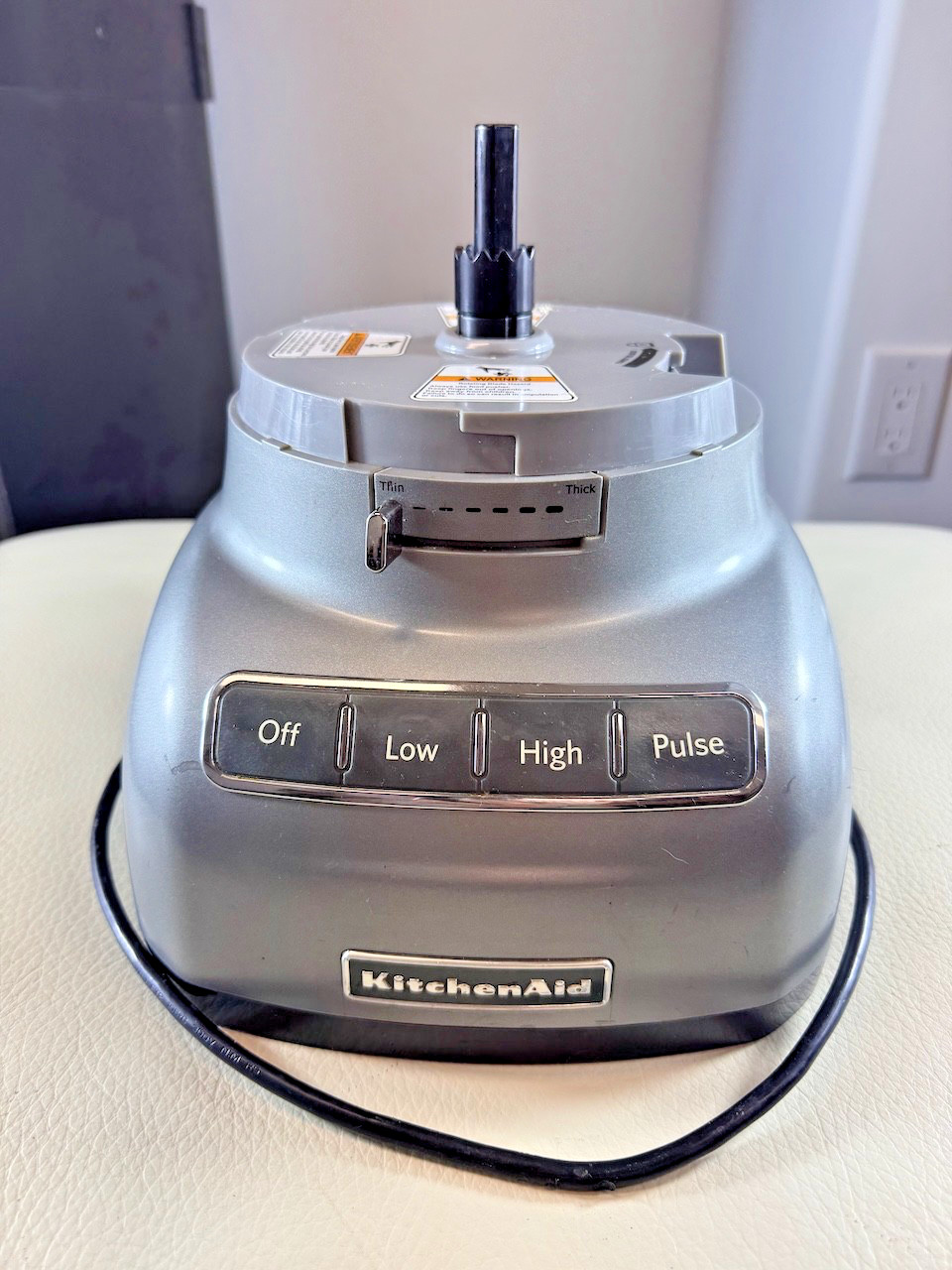 KitchenAid Food Processor Silver KFP1333CU Motor Base Unit Only Tested KFP1333