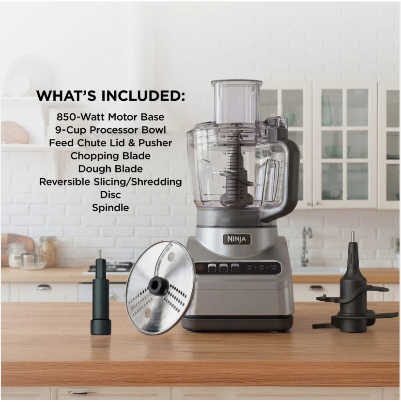 Ninja BN601 Professional Plus Food Processor 1000 Watts Auto-iQ (9A-OB) BN600…