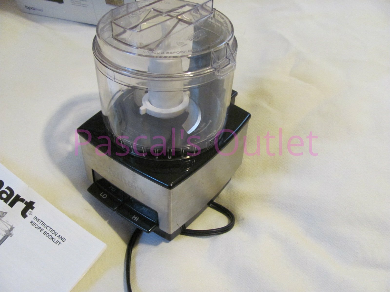 Cuisinart Mini-Prep 2.6-Cup Food Multifunction Processor Black Stainless DLC-1SS