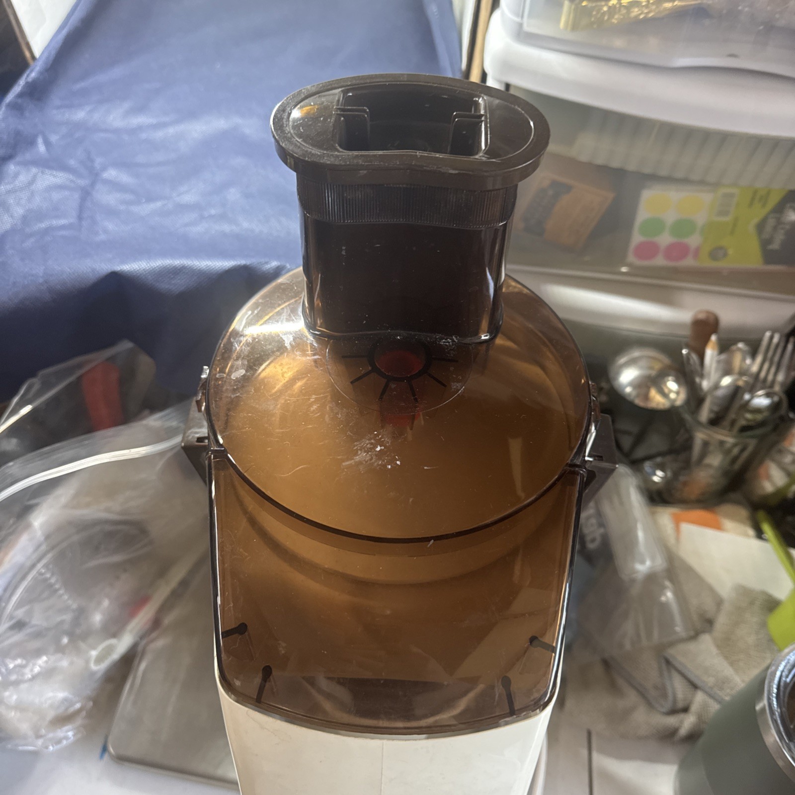 Vintage La Machine By Moulinex Food Processor Deluxe Model 354 & Accessories