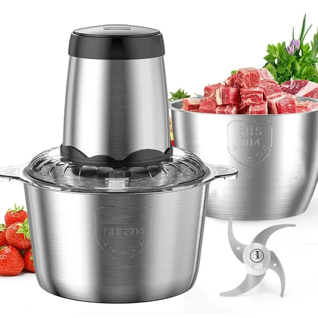 2L/5L Electric Meat Grinder Food Processor Fruits Blender Chopper Sausage Maker