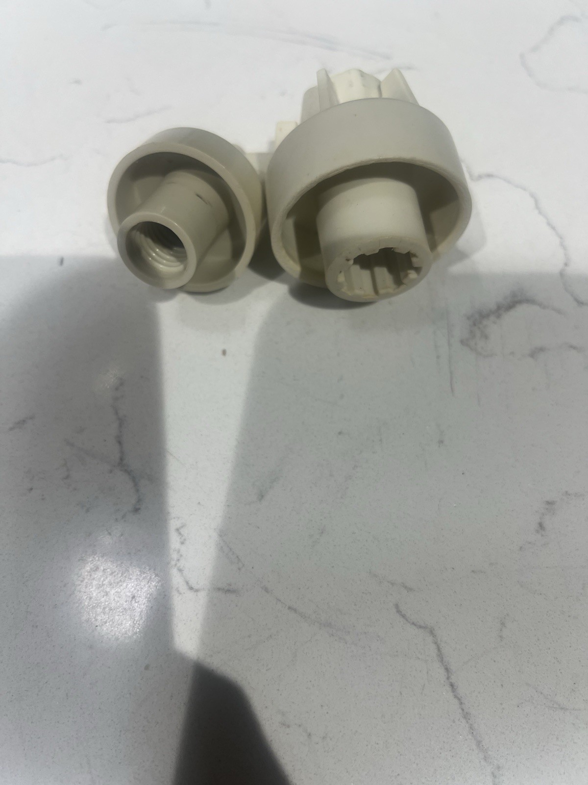 Moulinex La Machine Food Processor Parts- 3 Blade Discs, Stem Parts & Slicer