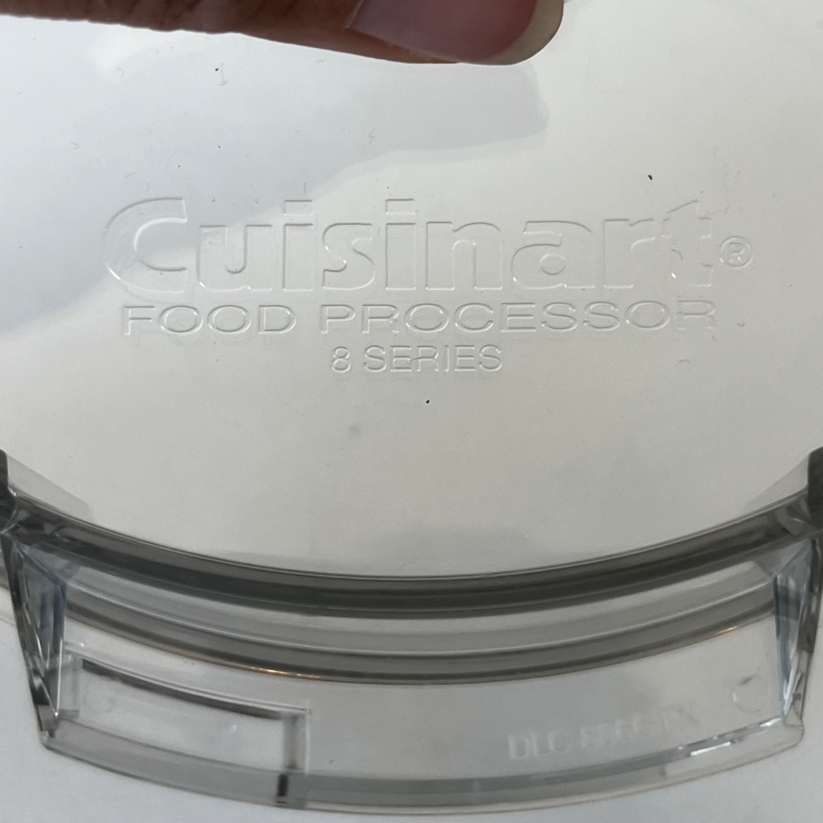 Cuisinart Pro Custom 11 Food Processor DLC-8 Flat Lid DLC-806GTX With Cap