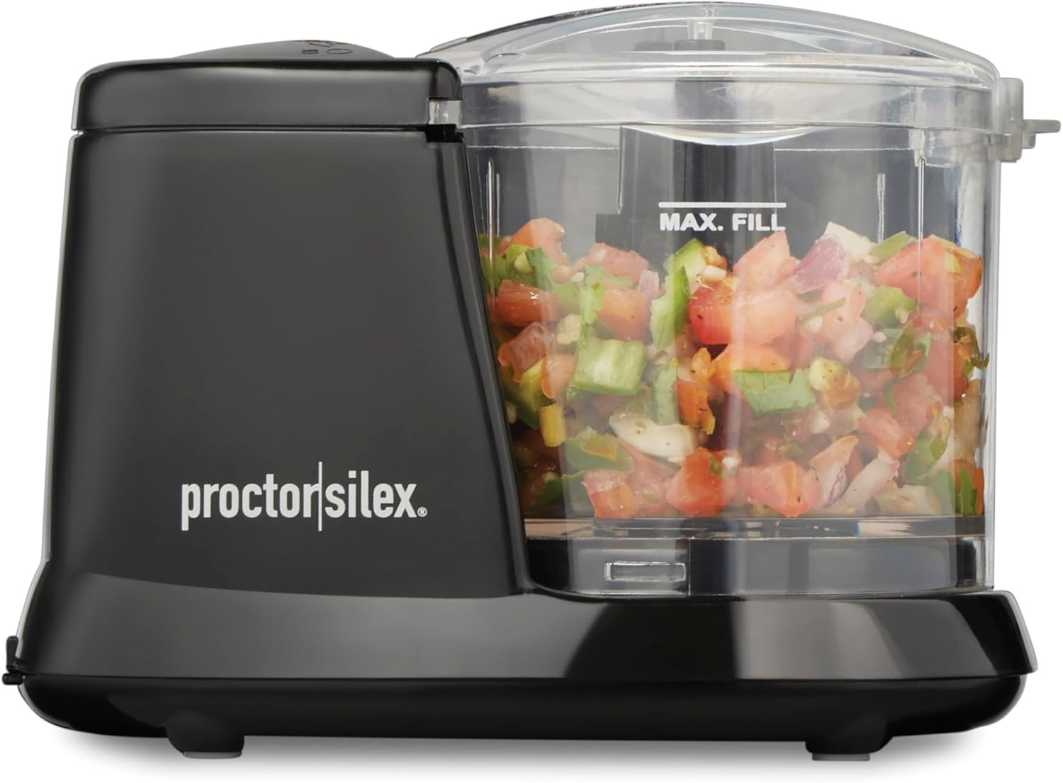 Durable Electric Vegetable Chopper & Mini Food Processor for Chopping, Puree & E