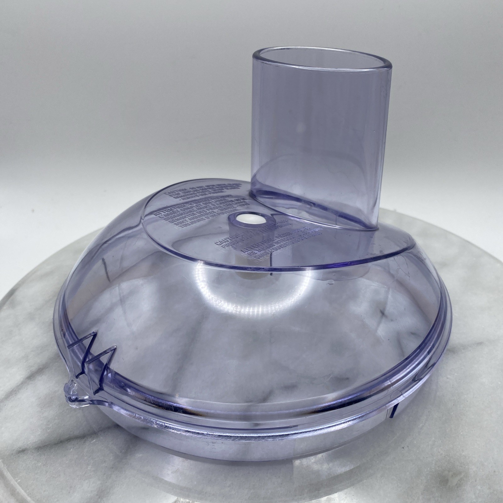 Hamilton Beach Food Processor 70550 FP09 Replacement Plastic Locking Lid Clear