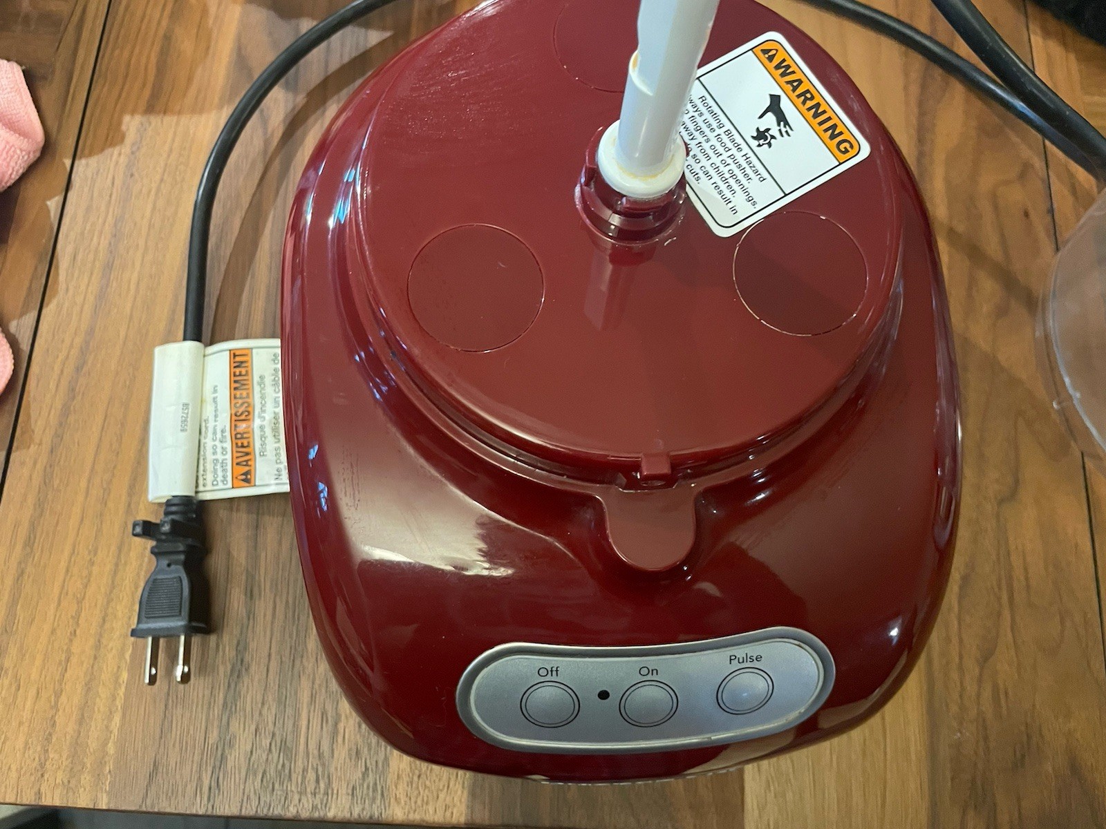 KitchenAid Red Ultra Food Processor with Accessory Case + Juicer See Pics