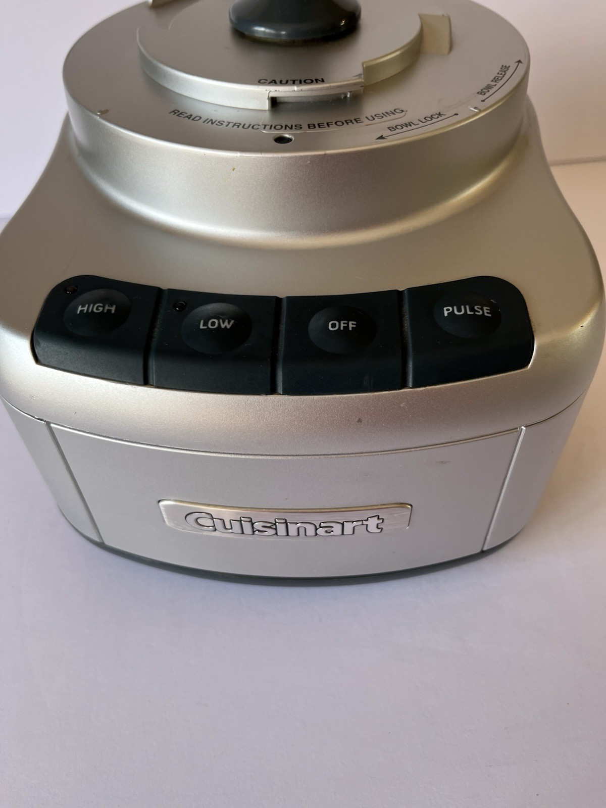 Cuisinart FP-8 Full-Size Food Processor 350W Silver, Blades, Dishwasher-Safe