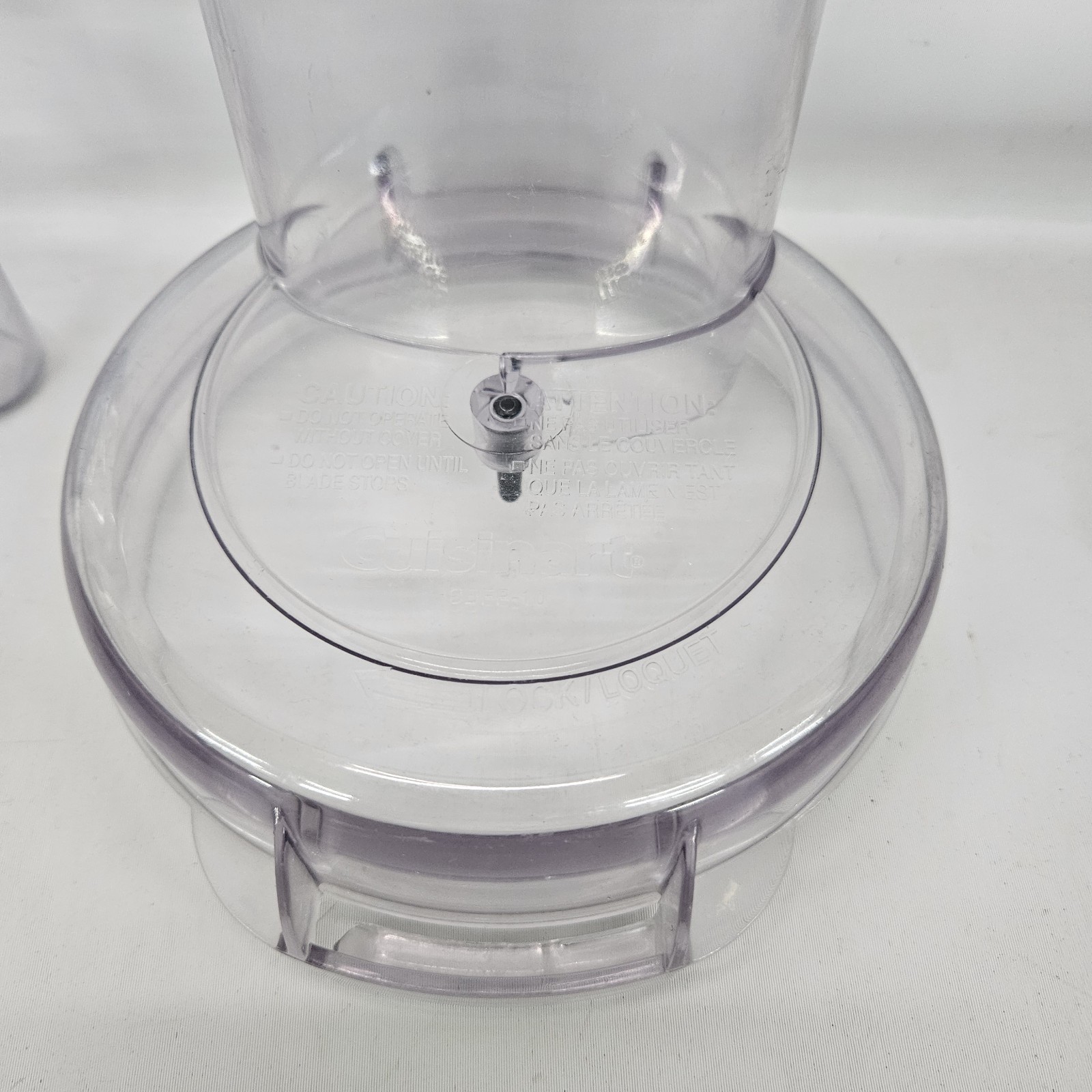 Cuisinart Food Processor Lid Cover Top AFP-7 Replacement Part Lid and Pusher
