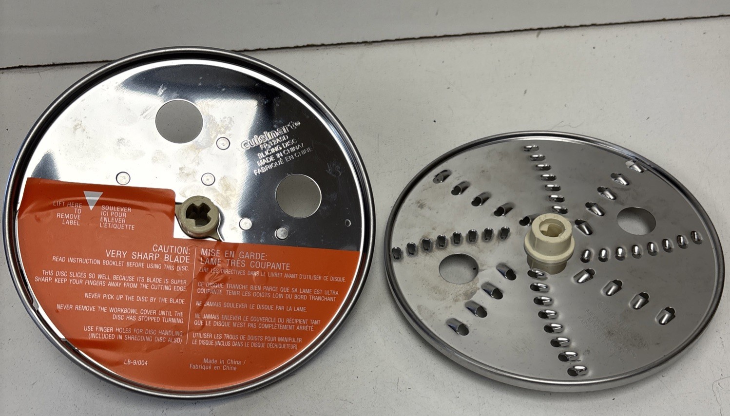 Cuisinart Elite Adjustable Slicing FP12ASD & Reversible Shredding FP12RSD Discs