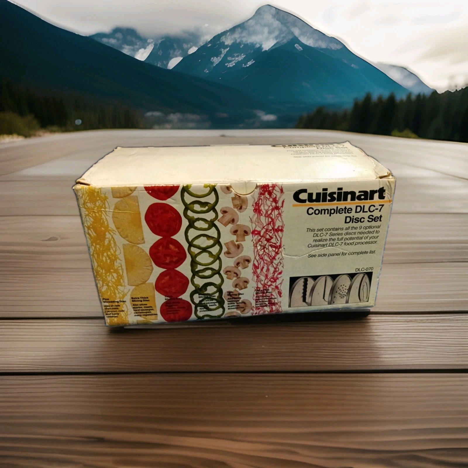 Cuisinart Complete DLC‑7 Disc Set 9 Blades DLC-070