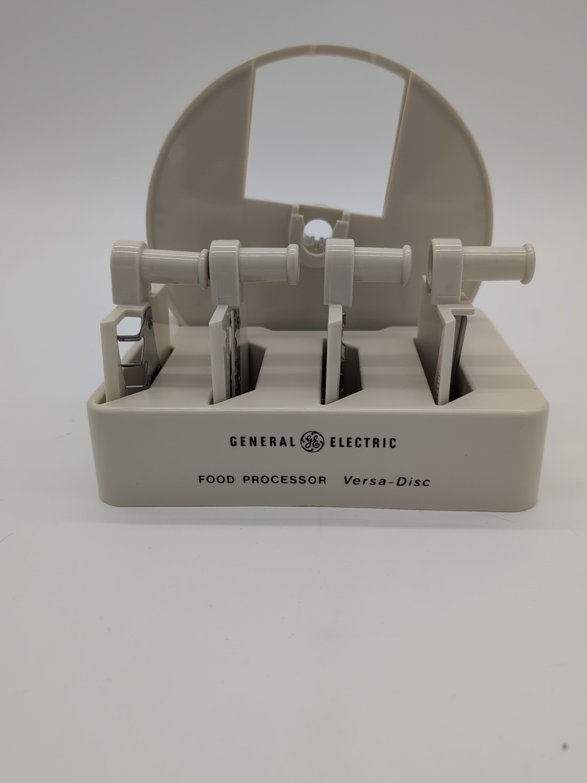 GE D5FP1 Food Processor Versa Disc Tray + 4 Blades Slicer Grater OEM Parts
