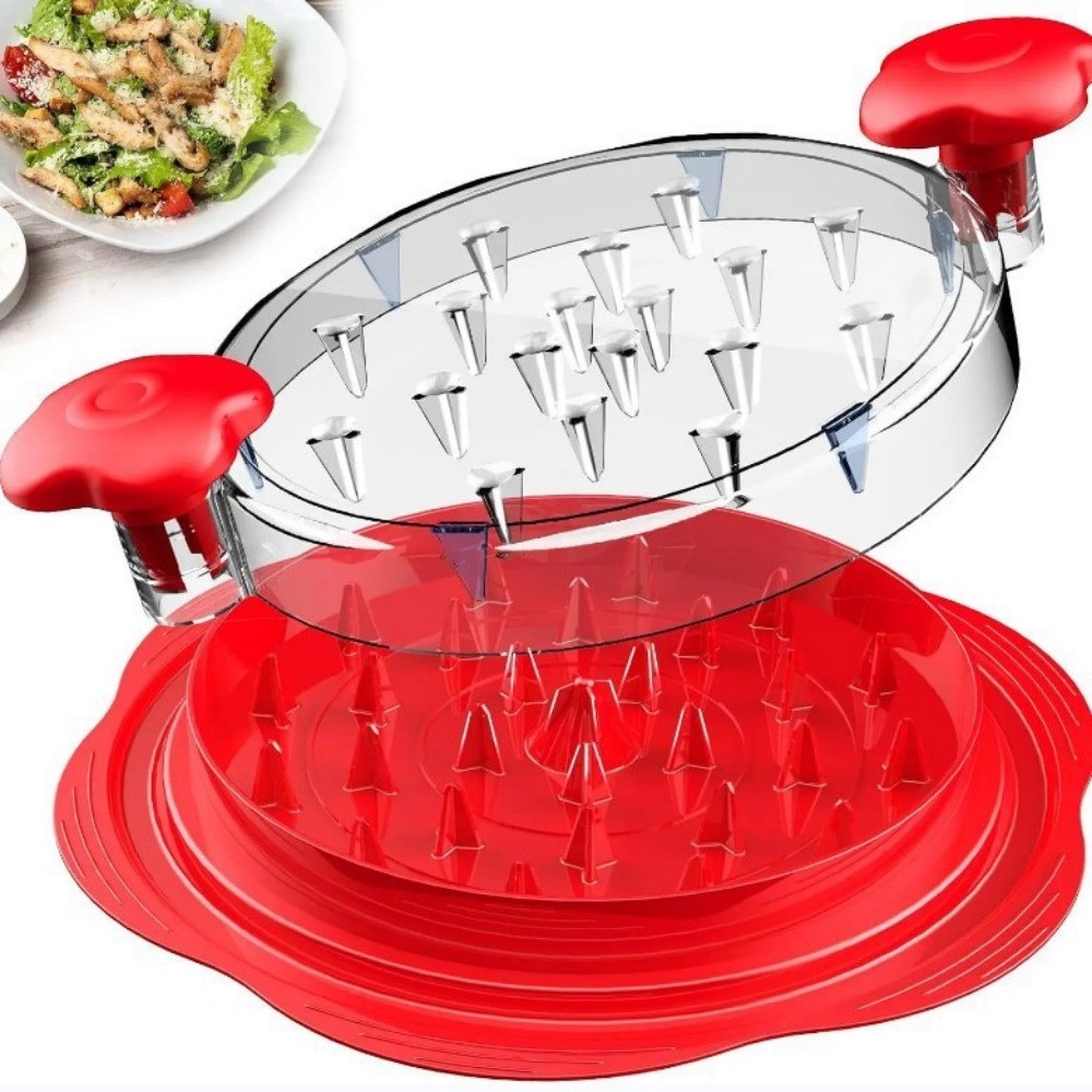 Large Chicken Shredder Tool Twist Meat Shredding Machine Handles Non-Slip No BPA