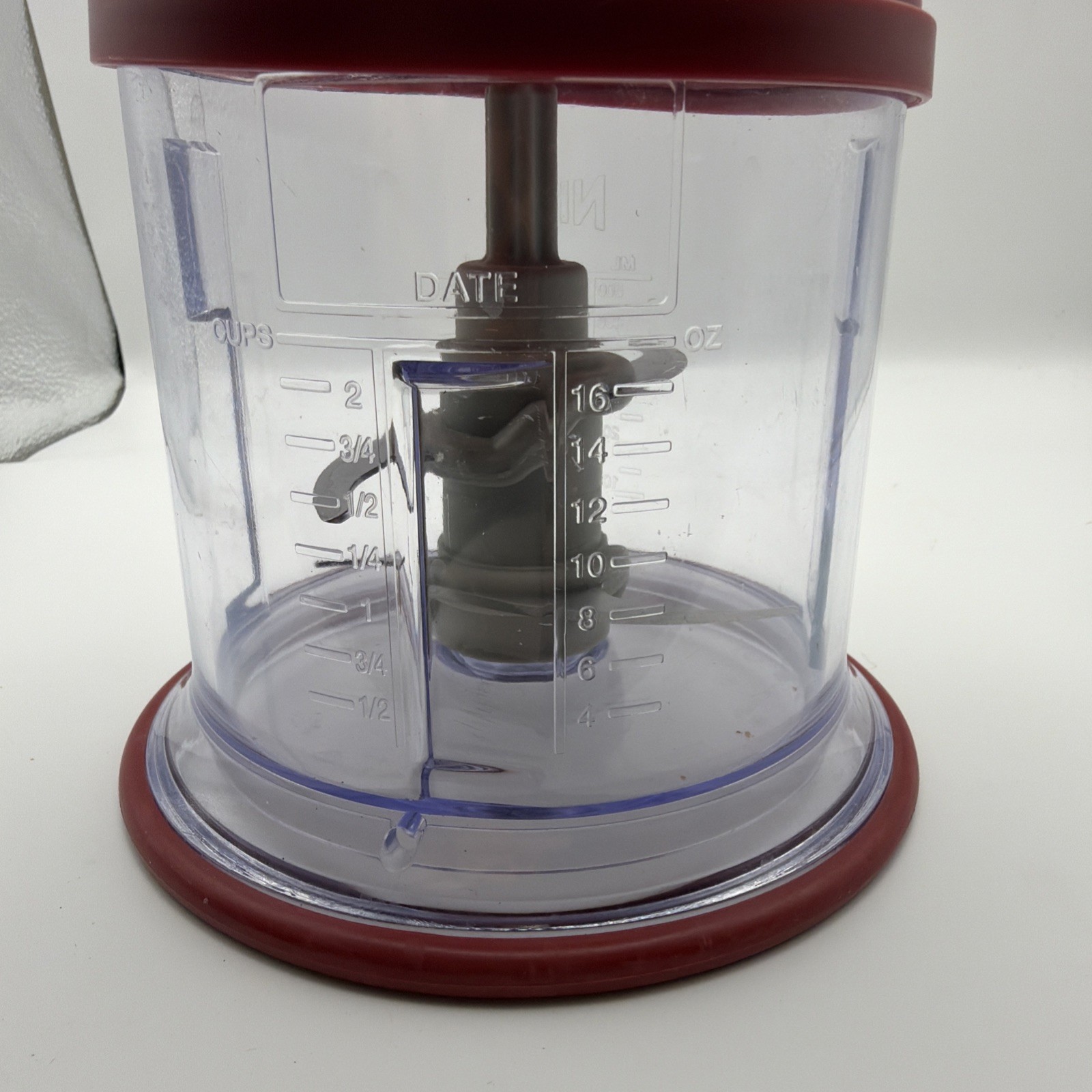 Ninja Food Chopper Express Chop 16 Ounce Container With Lid & Blade Replacement