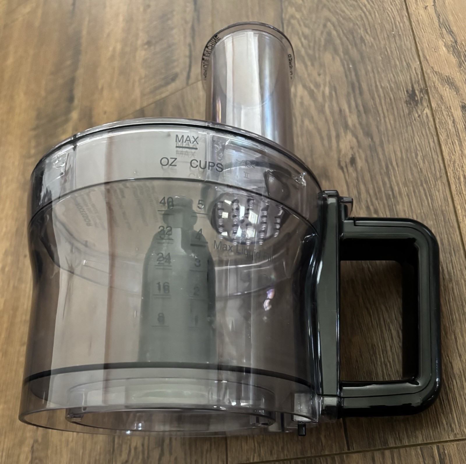Cuisinart DLC-6WB Food Processor Replacement Work Bowl Lid Pusher And Blade