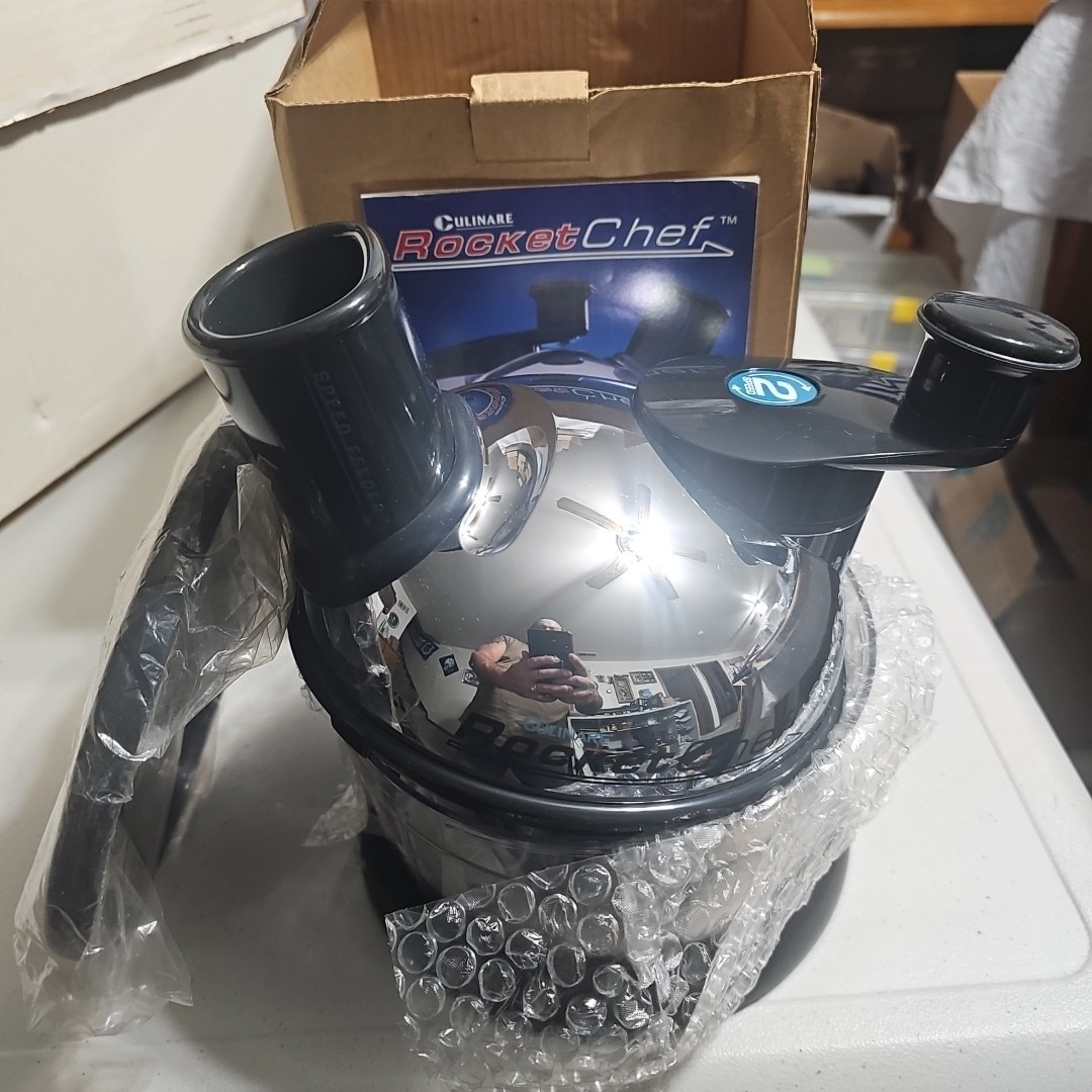 Culinare ROCKET CHEF BDA05056 Grating / Slicing / Chopping / Whipping & More~NIB