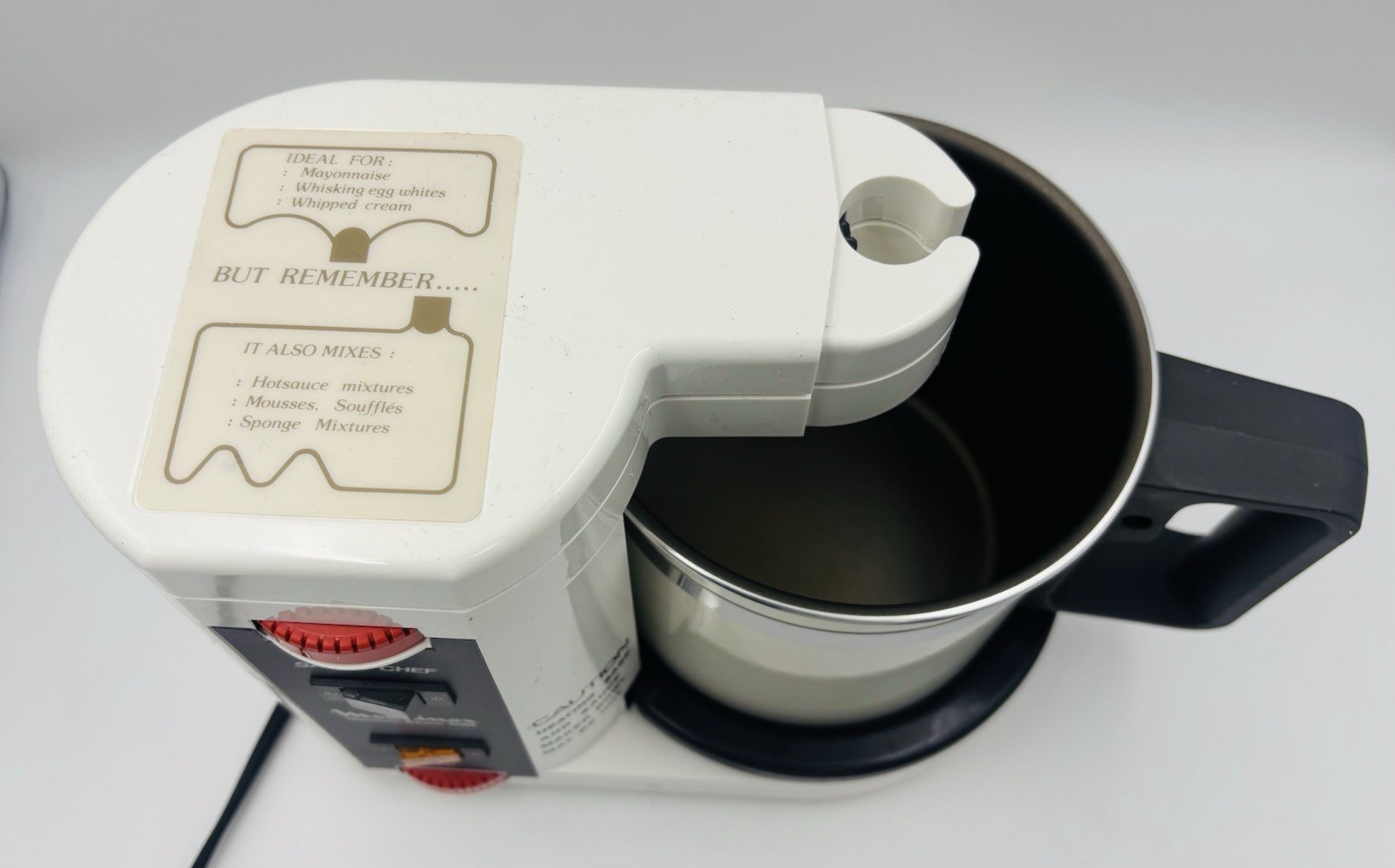 Vintage Moulinex Hamilton Beach Scovil Sauce Chef Sauce Maker MH862 NEW NO BOX