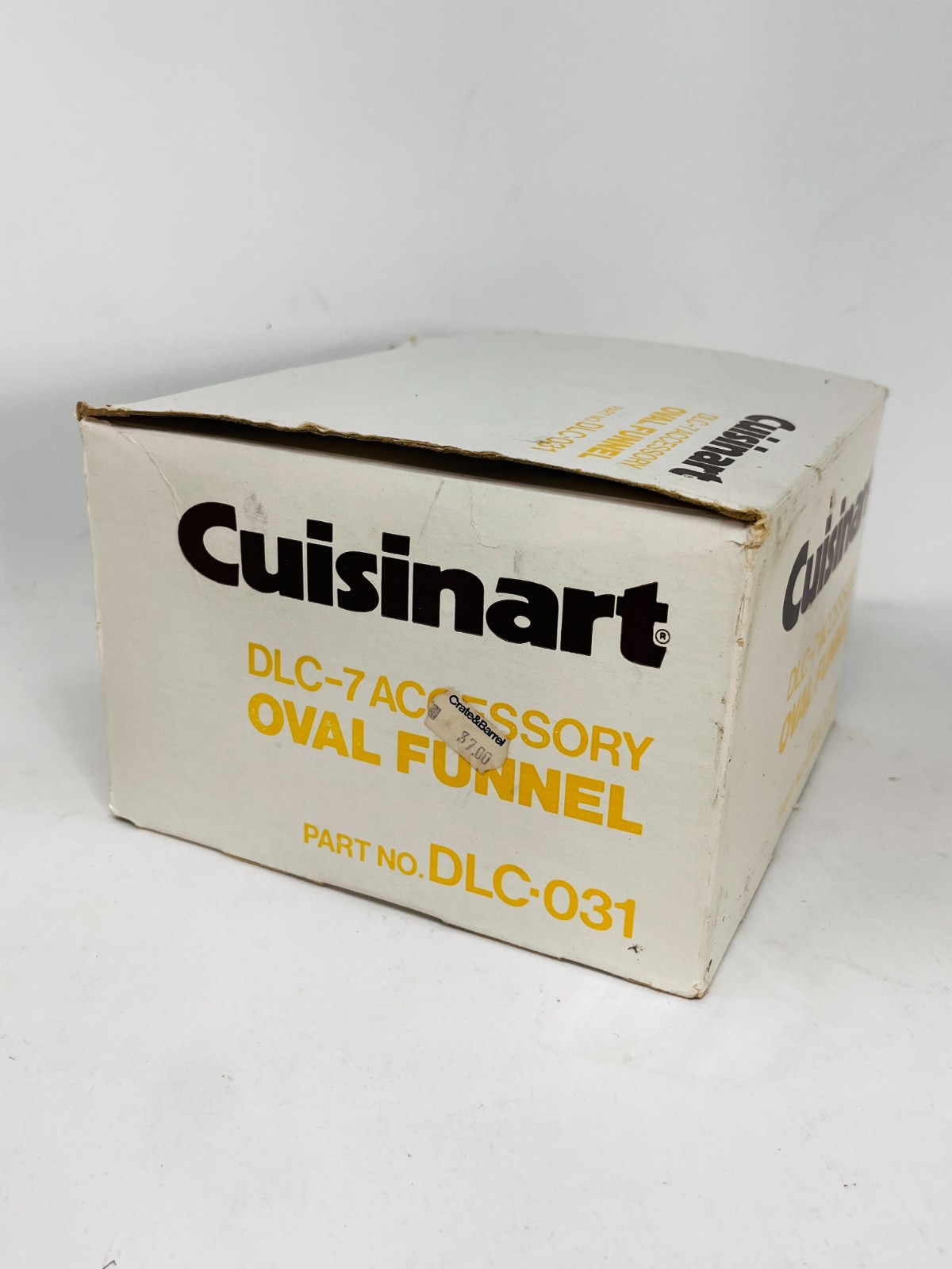 Cuisinart Food Processor DLC-7 Accessory OVAL FUNNEL [Part No. DLC-031]