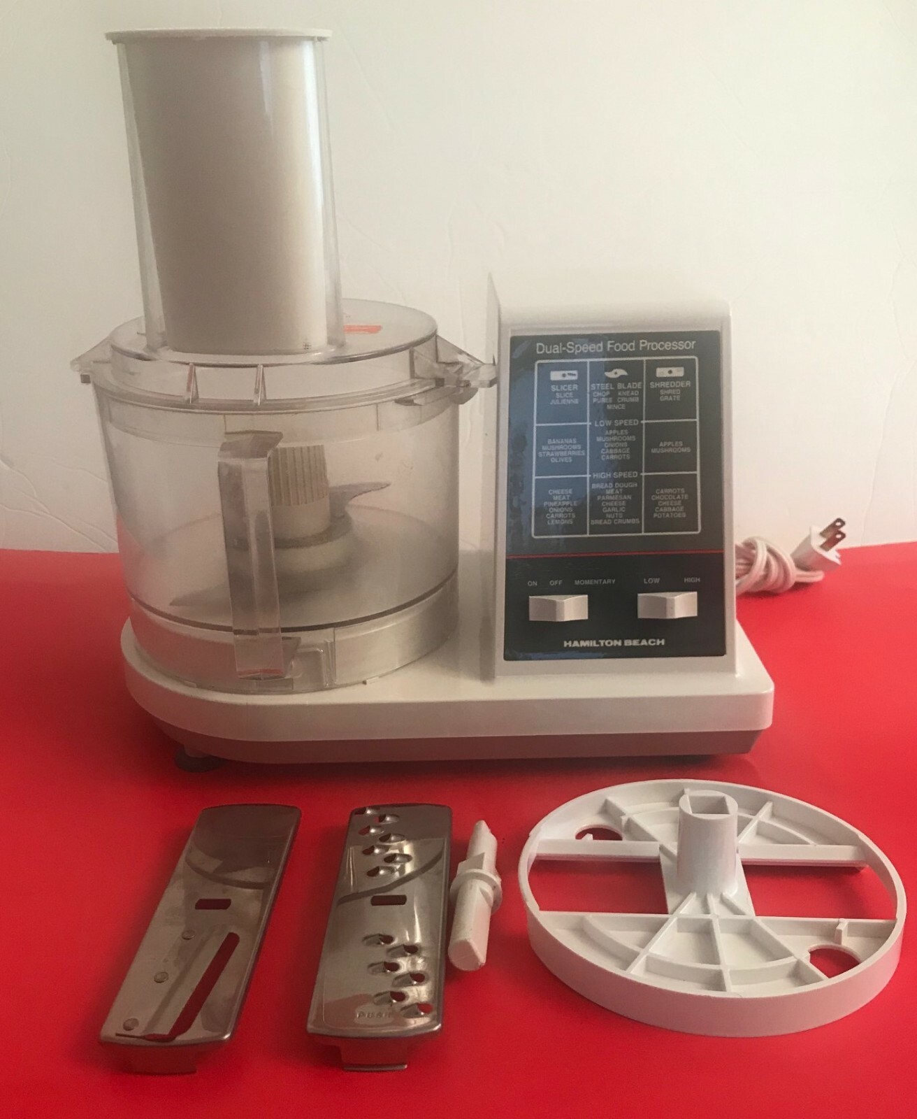 Hamilton Beach Model 702-6 Duel Food Processor