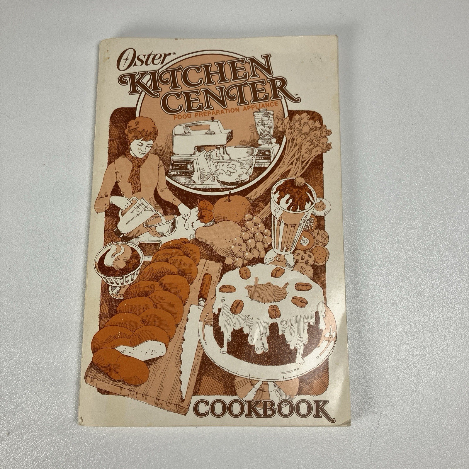 Vintage Oster Regency Kitchen Center Instruction Guide and Cookbook