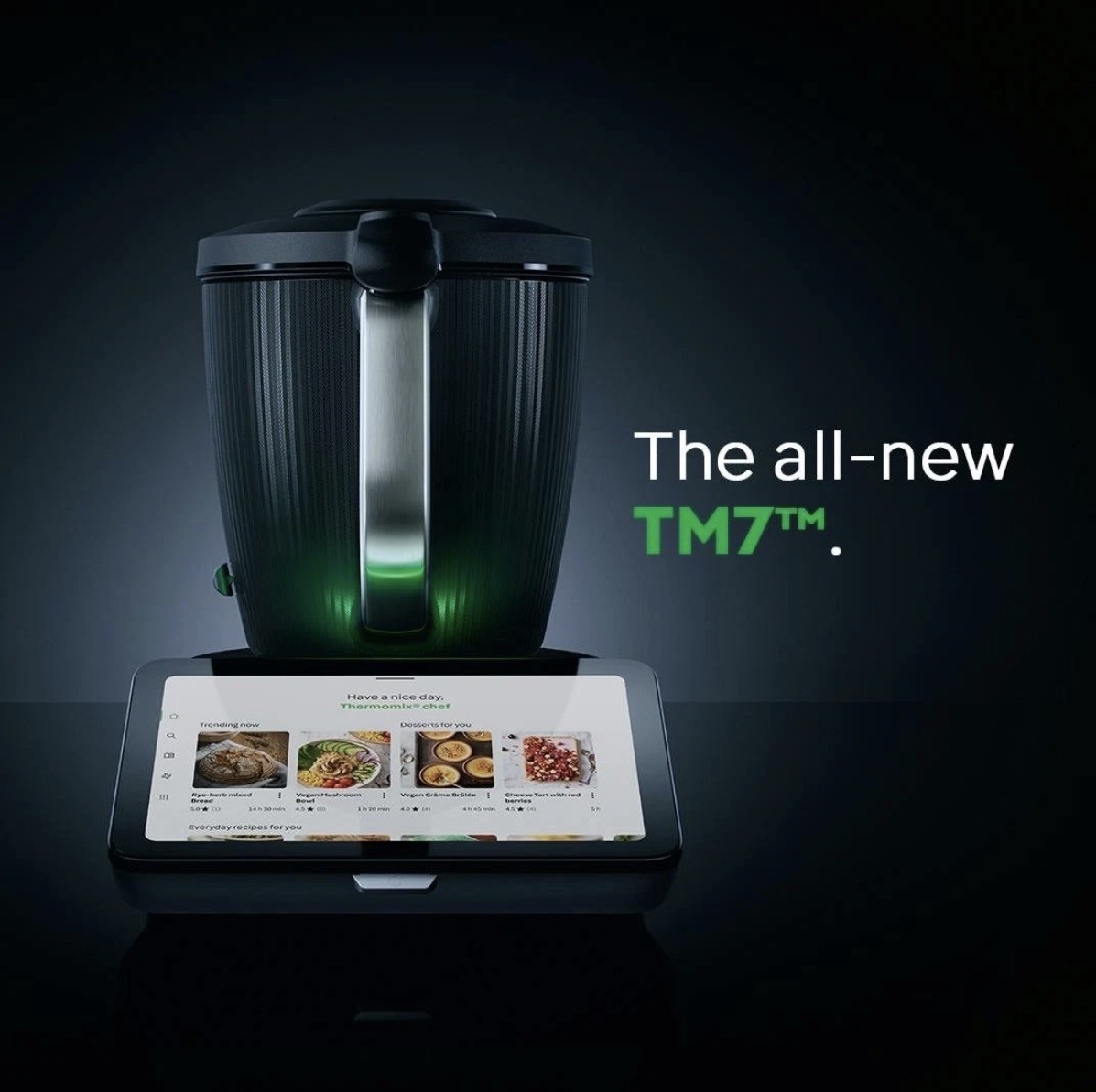Brand New Thermomix TM7 by Vorwerk 110v All accessories & Cookidoo included