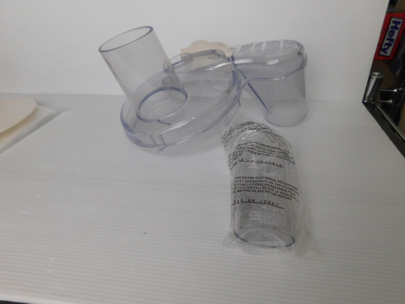 Hamilton Beach Food Processor 70550R Lid Scraper & Pusher Replacement
