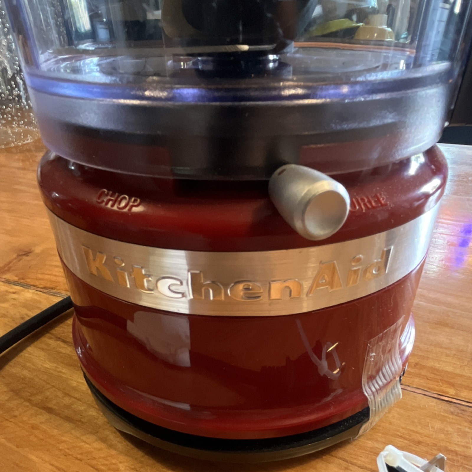 KitchenAid KFC3516 3.5 Cup Mini Food Processor Red Pulse Control 2-Speed