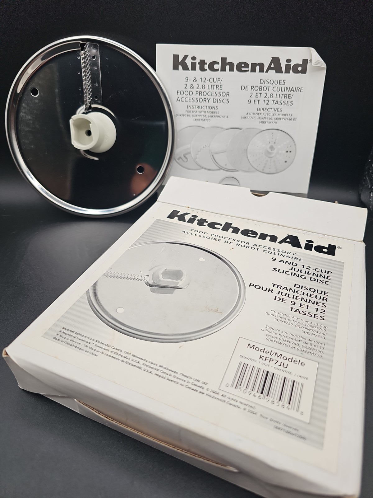 KitchenAid KFP7JU Julienne Disc for KFP740,KFP750,KFPW760,KFPM770