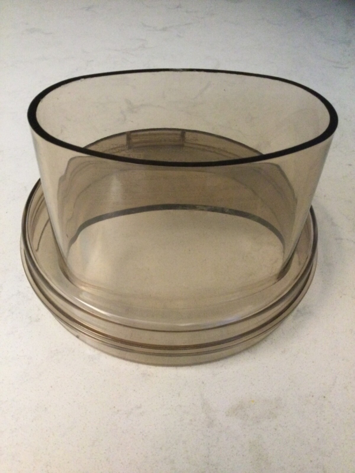 Cuisinart DLC-10E Food Processor Lid Cover Amber Replacement Part CFP-4 5 5A 9