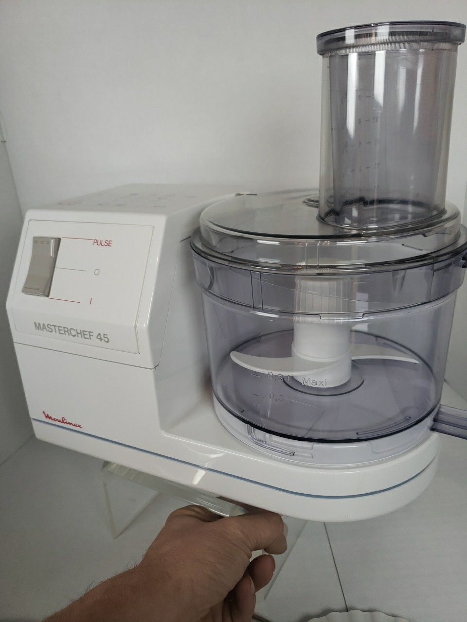 Vintage Moulinex Masterchef 45 Food Processor Model 035 Tested