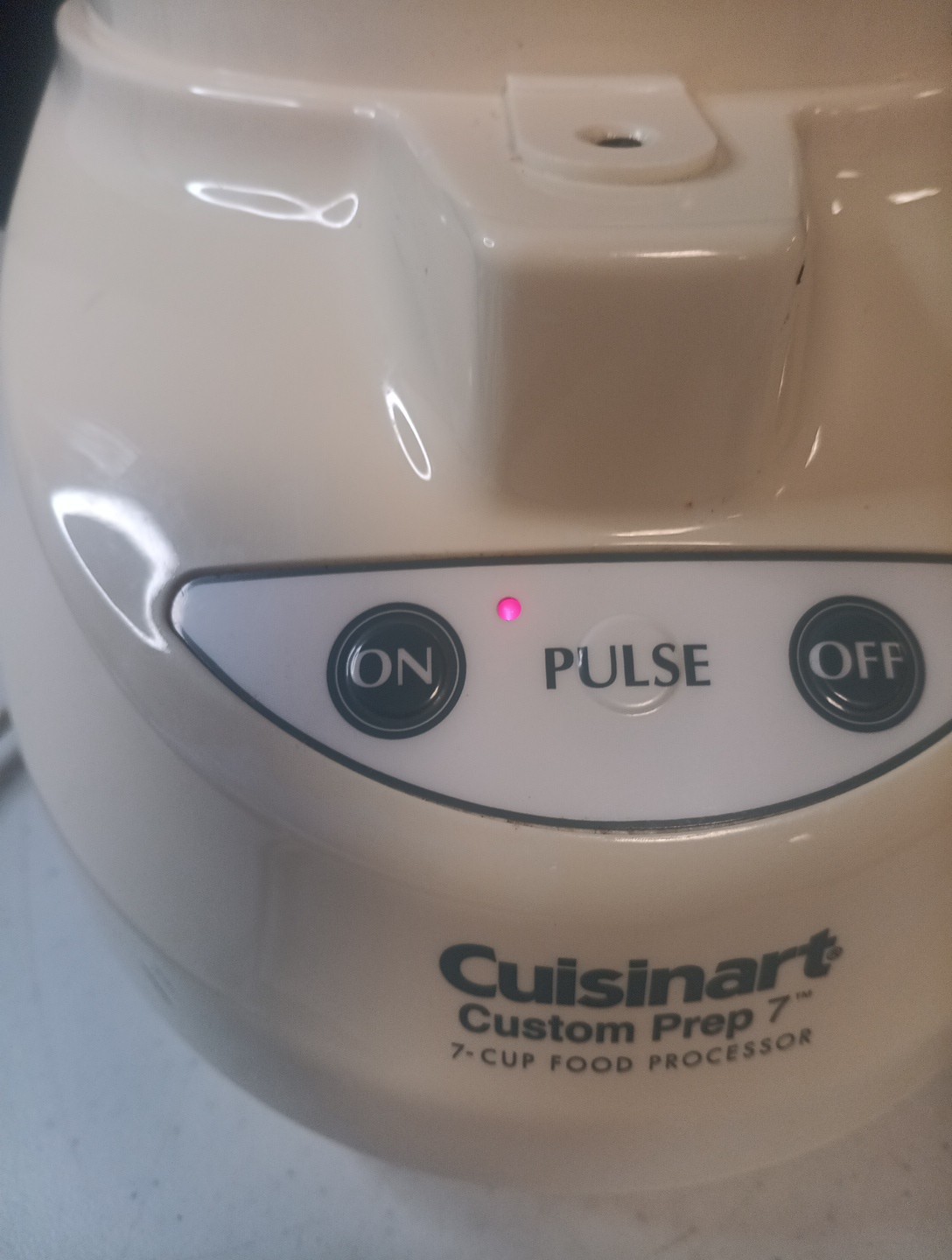 Cuisinart Custom 7 Food Processor EV-7SA Motor Base Unit TESTED Quiet. Fast Ship