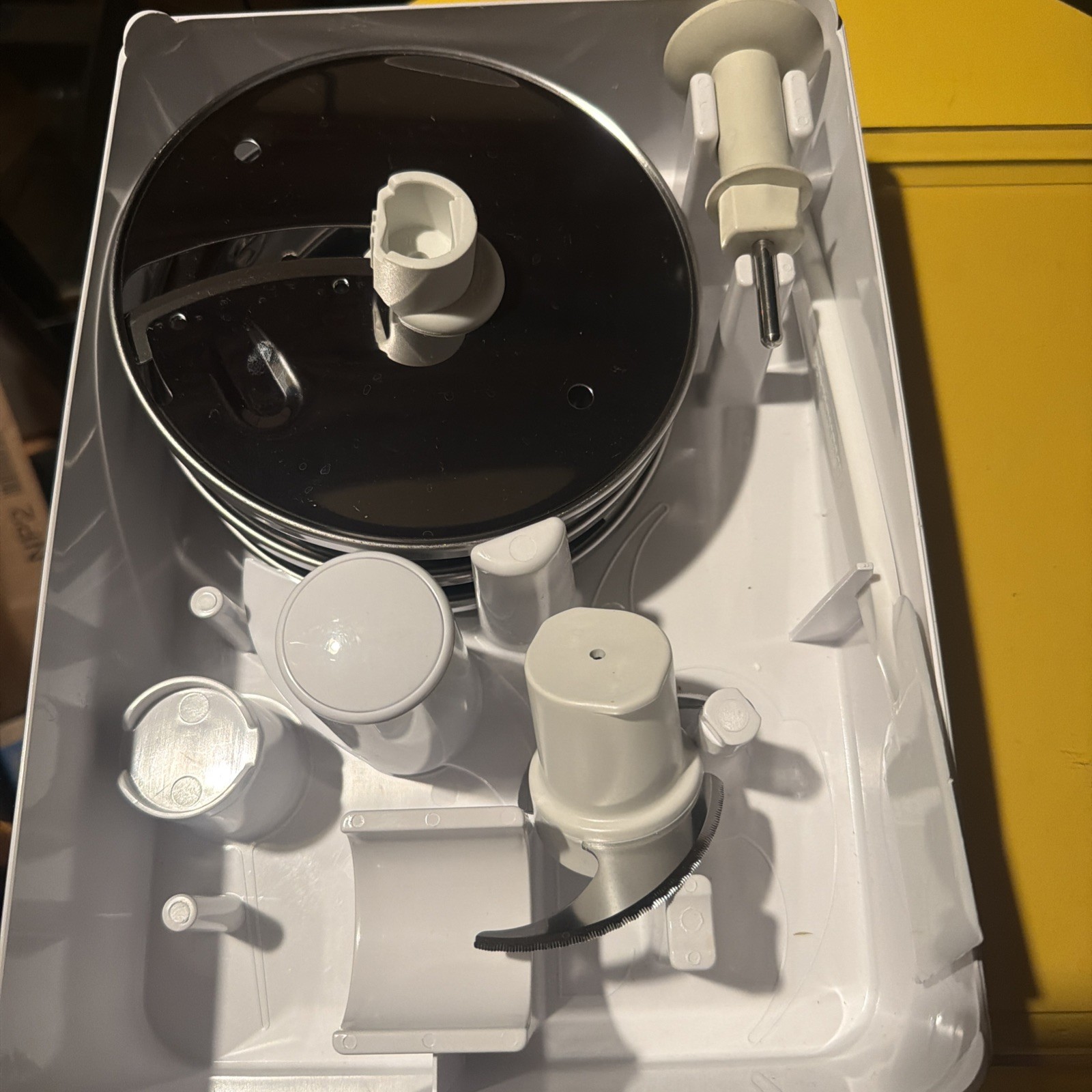 KITCHENAID FOOD PROCESSOR ACCESSORIES ADAPTER DISC BLADES STORAGE BOX