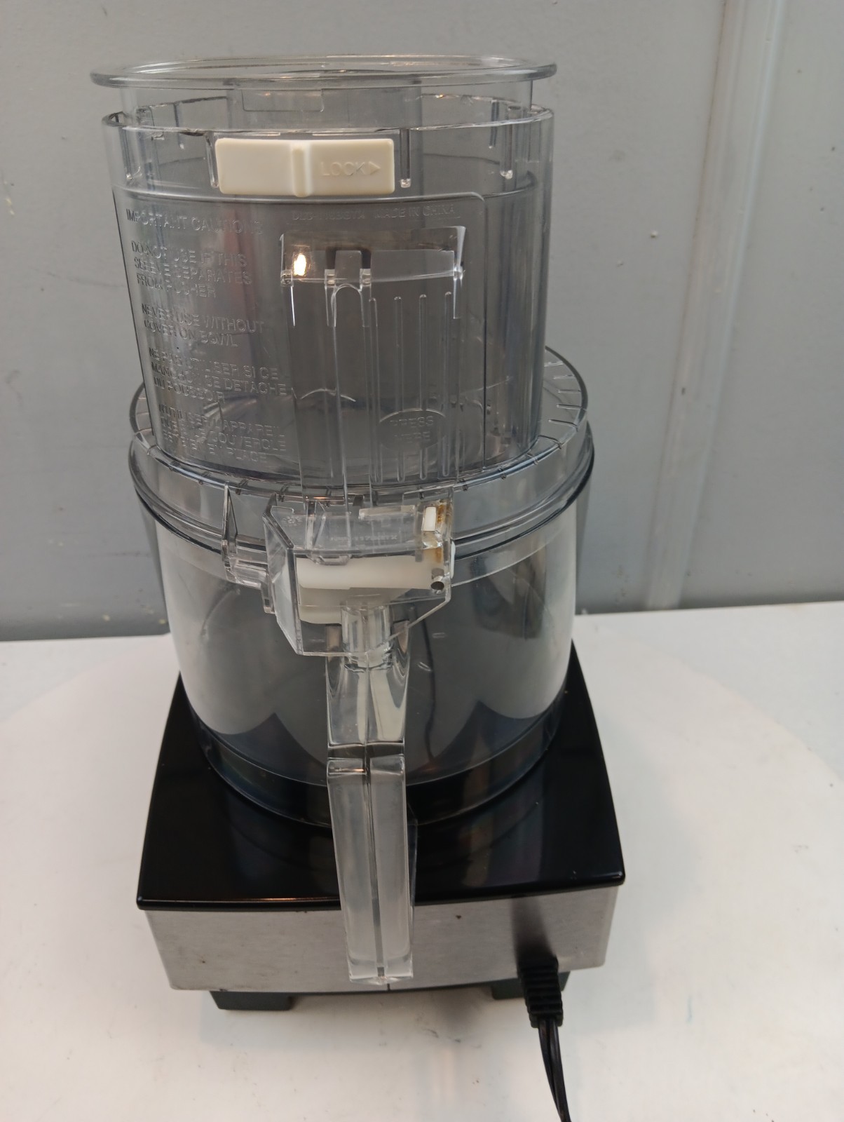 Cuisinart Pro Classic 7-Cup Food Processor DFP 7BC DLC-10 Accessories Manual