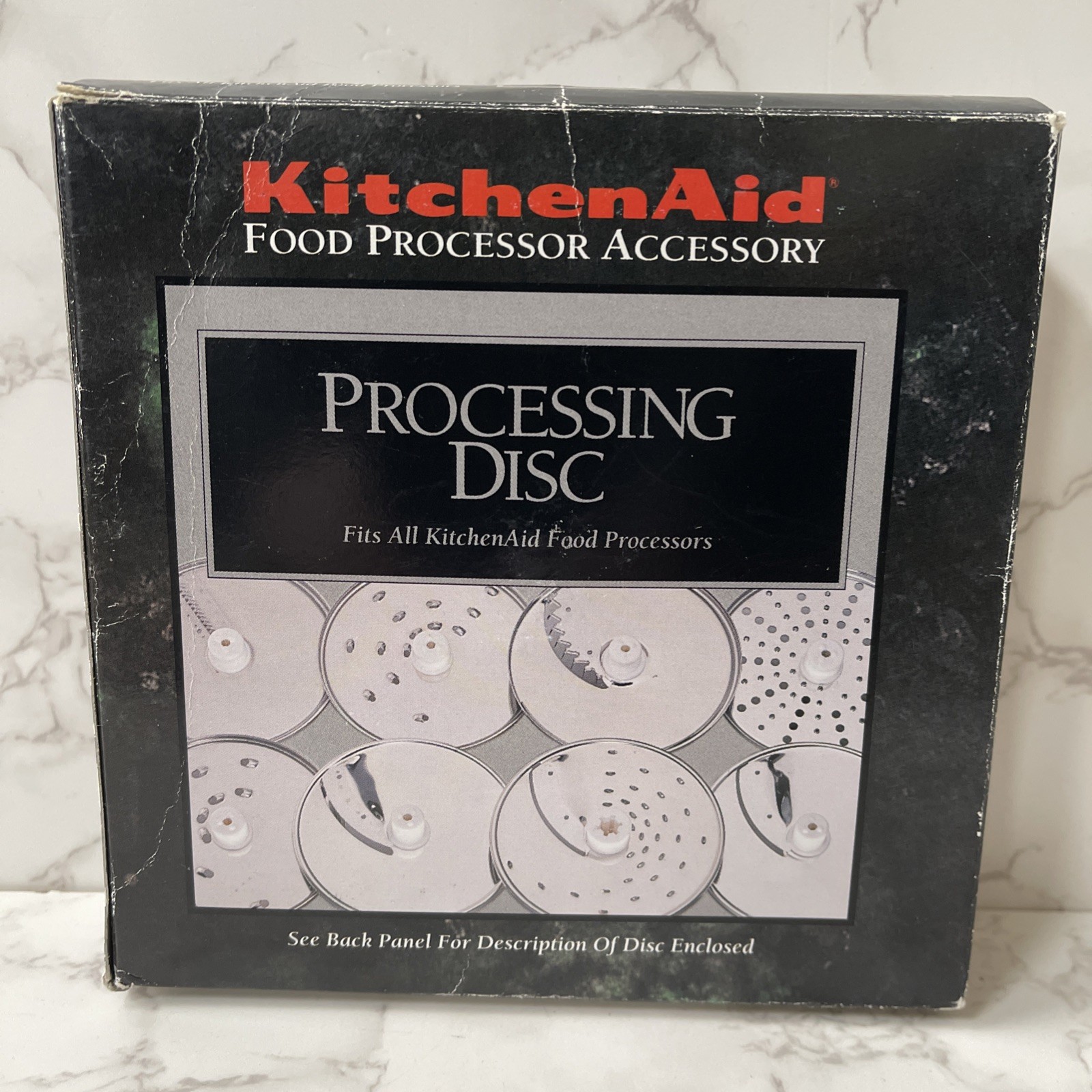 Set of 3 KitchenAid Food Processor Discs Julienne Thick Slicing Shredding DVSA