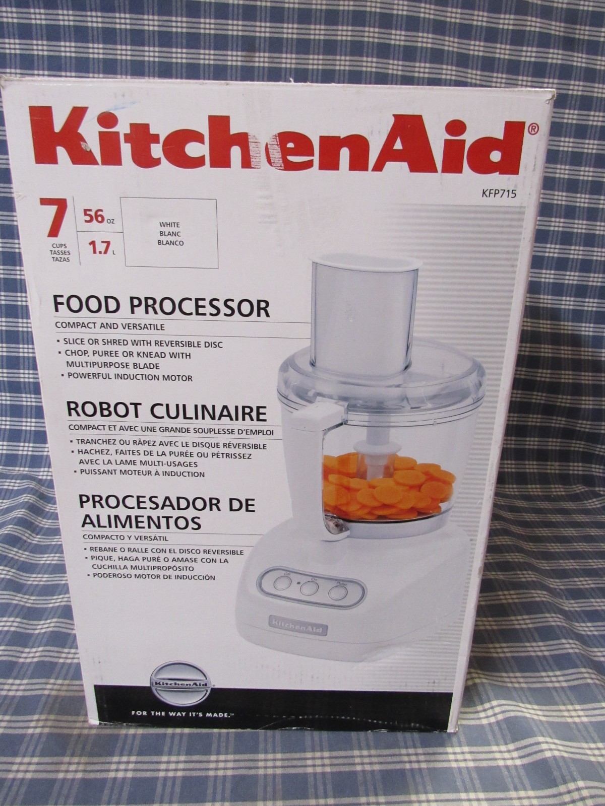 KitchenAid Food Processor – KFP715 (Pre-Owned) FAST FREE SHIPPING
