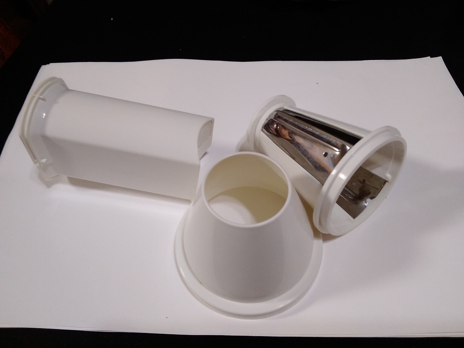 Presto Professional SaladShooter 0297001 Food Pusher, Guide & Cone blade replace