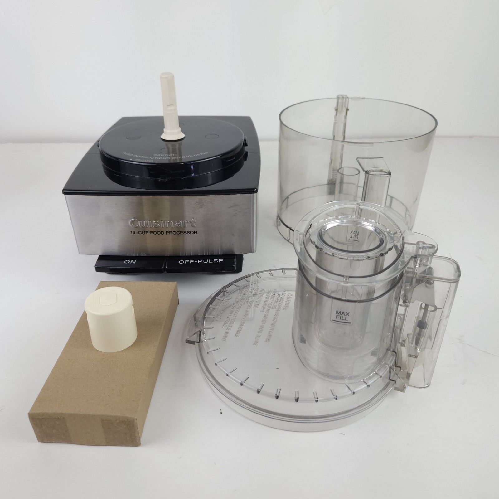 Cuisinart 14-Cup Food Processor Stainless Steel Heavy Duty DFP-14BCN Tested