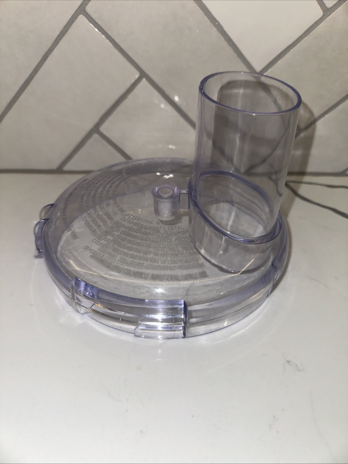 Black and Decker FP1700B Food Processor Lid & Pusher Replacement Part