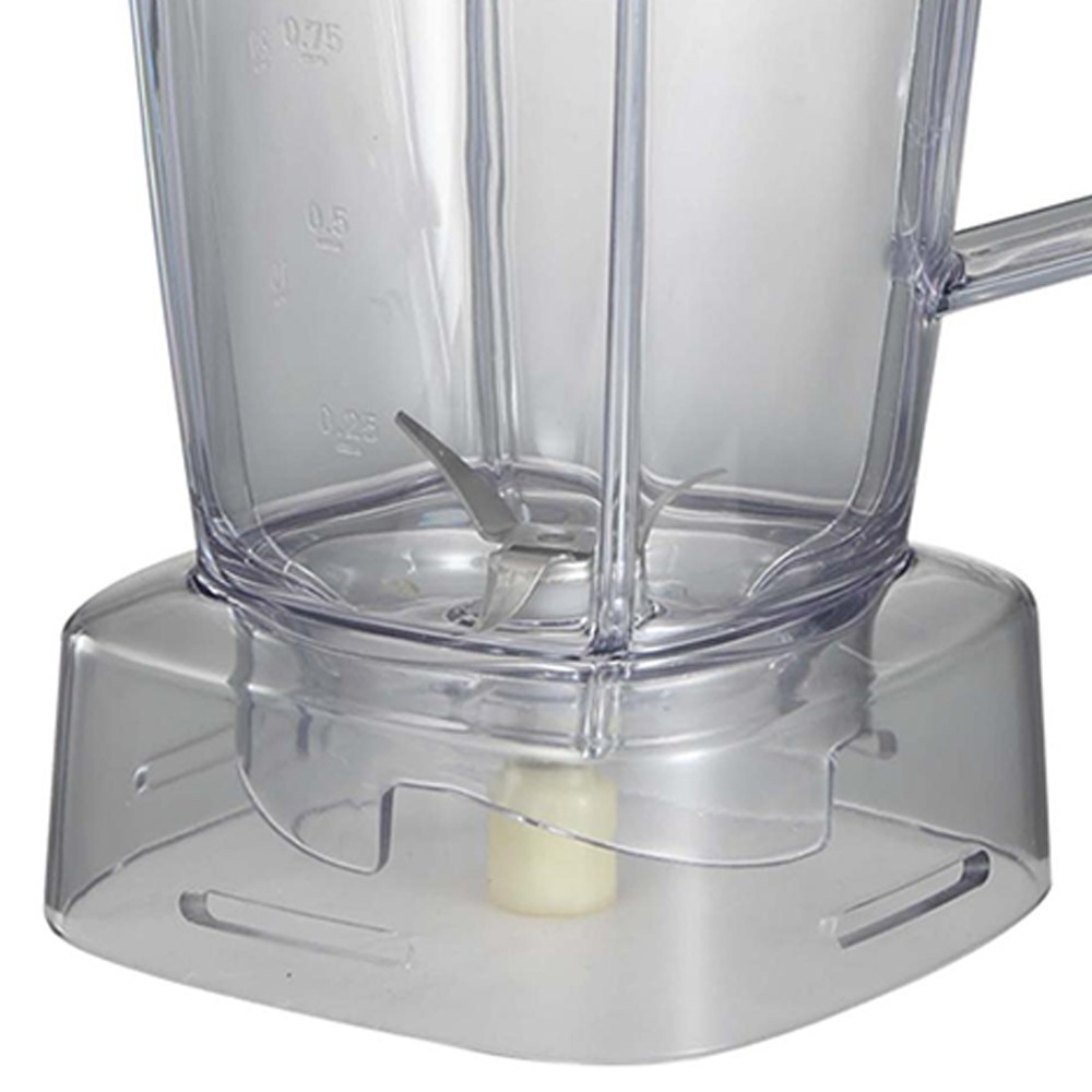 1.25L Plastic Transparent Blender Jar Suitable for Moulinex LM242025 and LM242B2