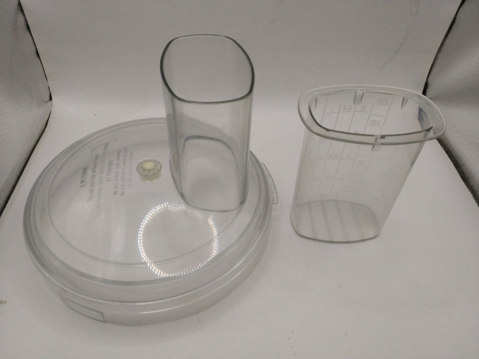 KitchenAid Food Processor KFP600 TOP LID COVER for Work Bowl w/ PUSHER OEM Parts