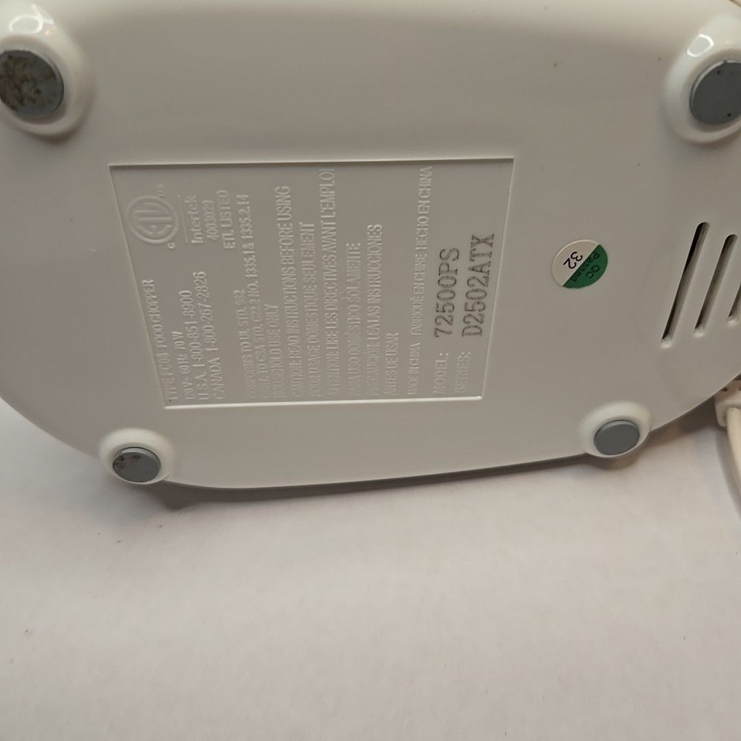 Proctor Silex Mini Chop 1.5 cps Model 72500ps