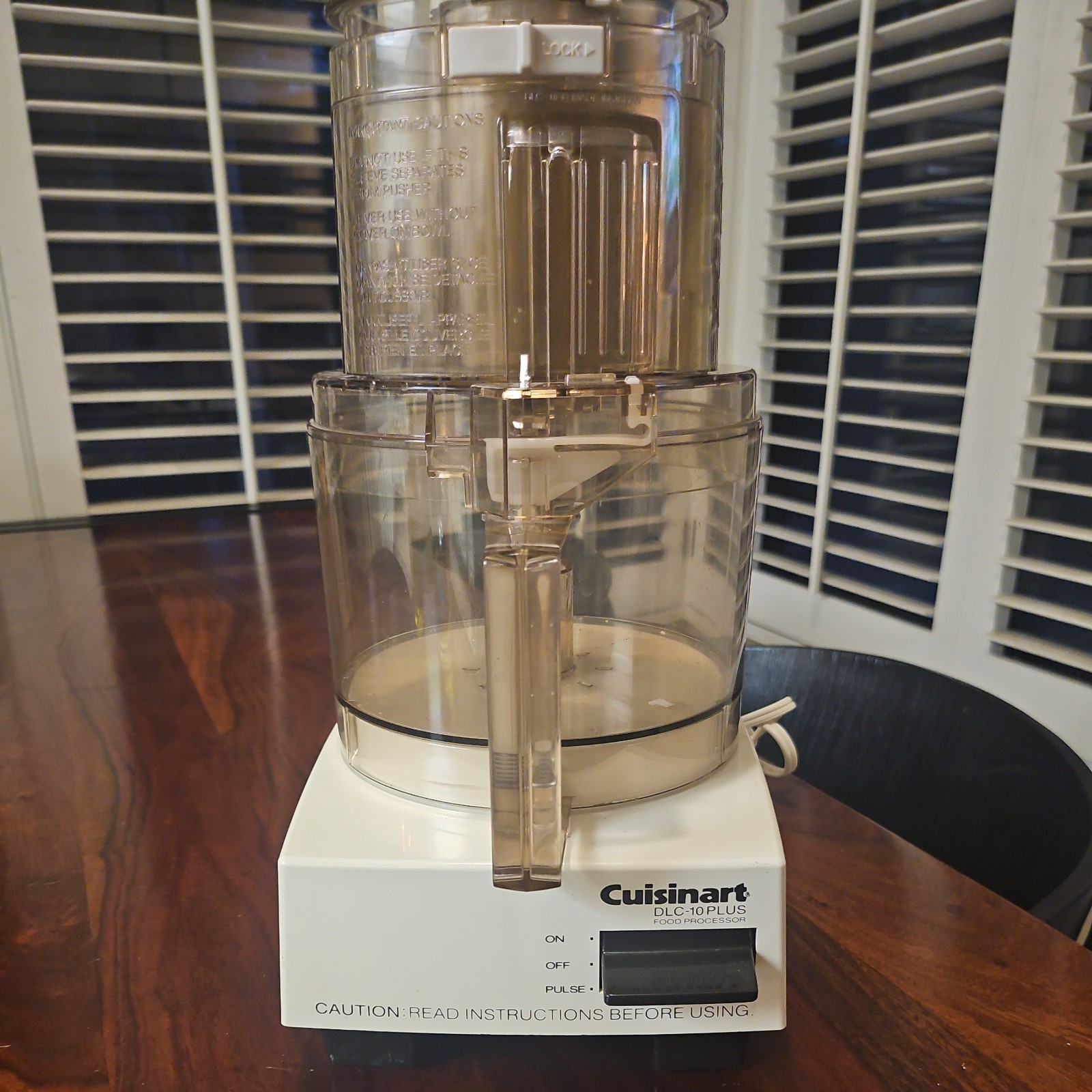 Cuisinart DLC-10C Plus Pro Classic Food Processor Tested